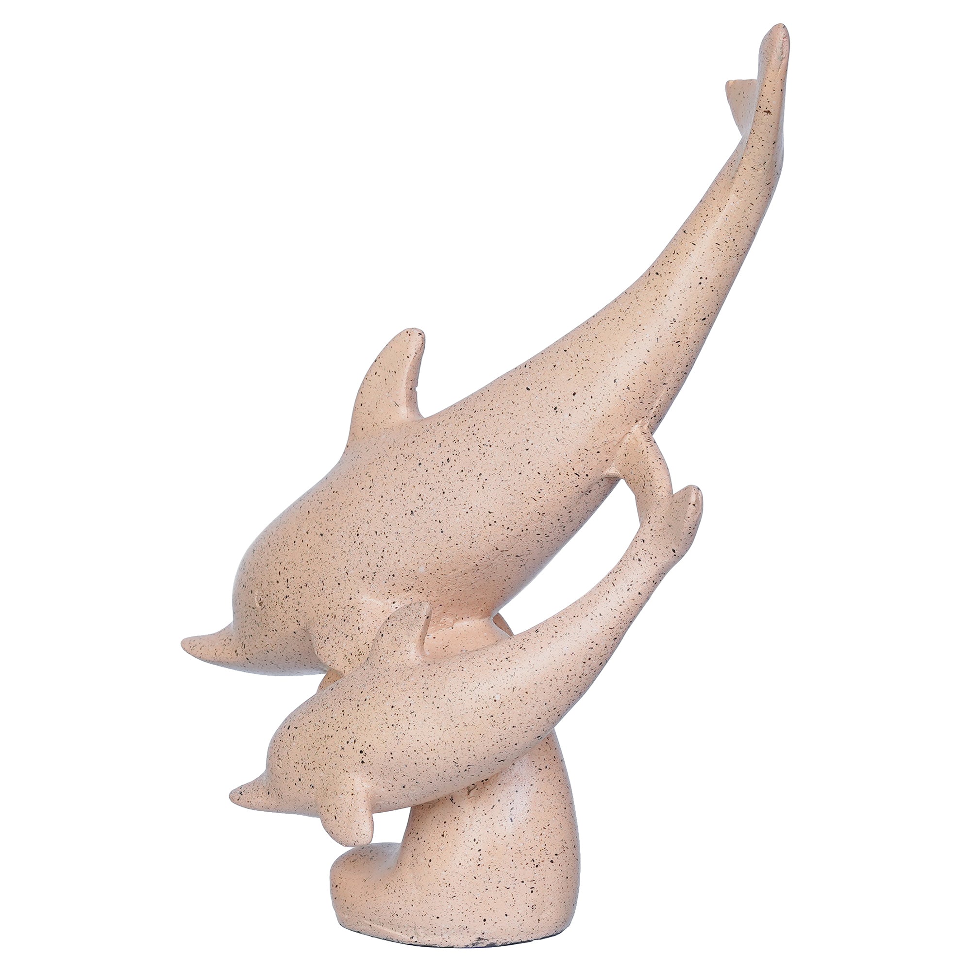 Set of 2 Dolphin Statues Animal Figurine Decorative Showpiece 7