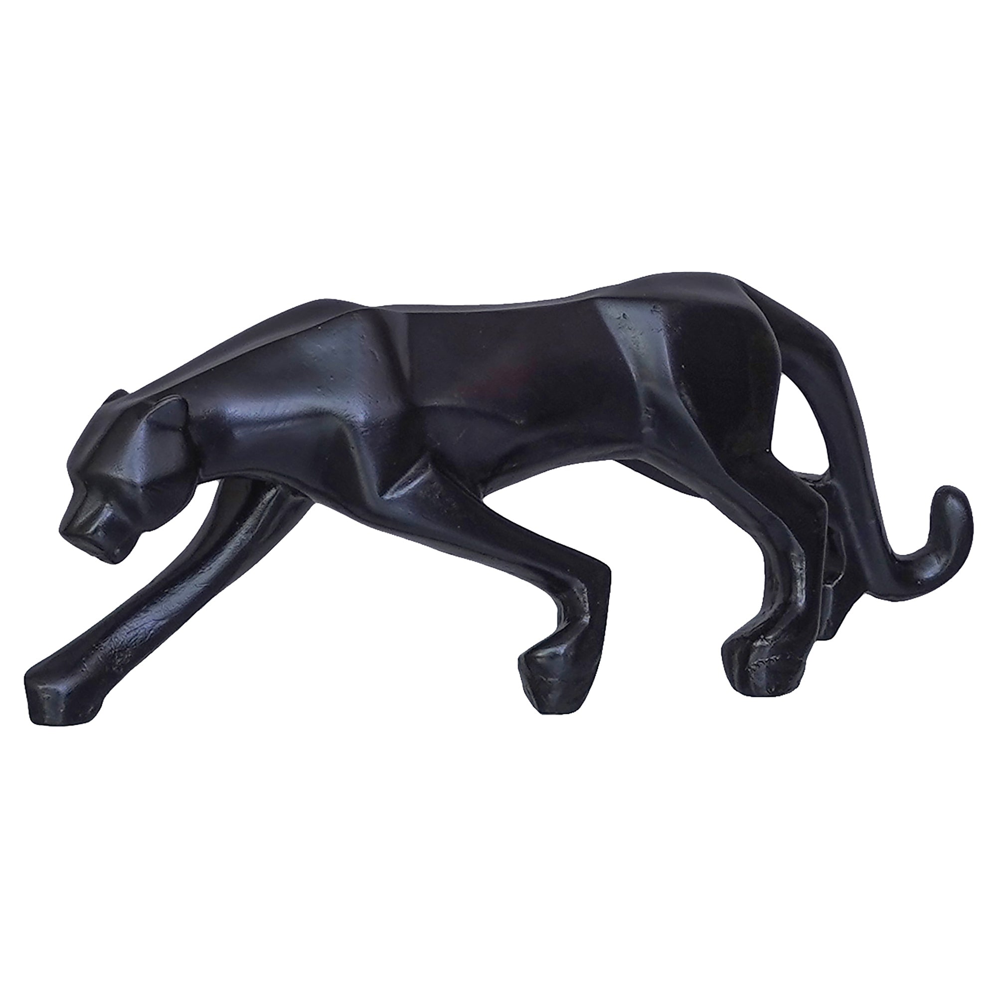 Black Panther Jaguar Statue Animal Figurine Decorative Showpiece 6