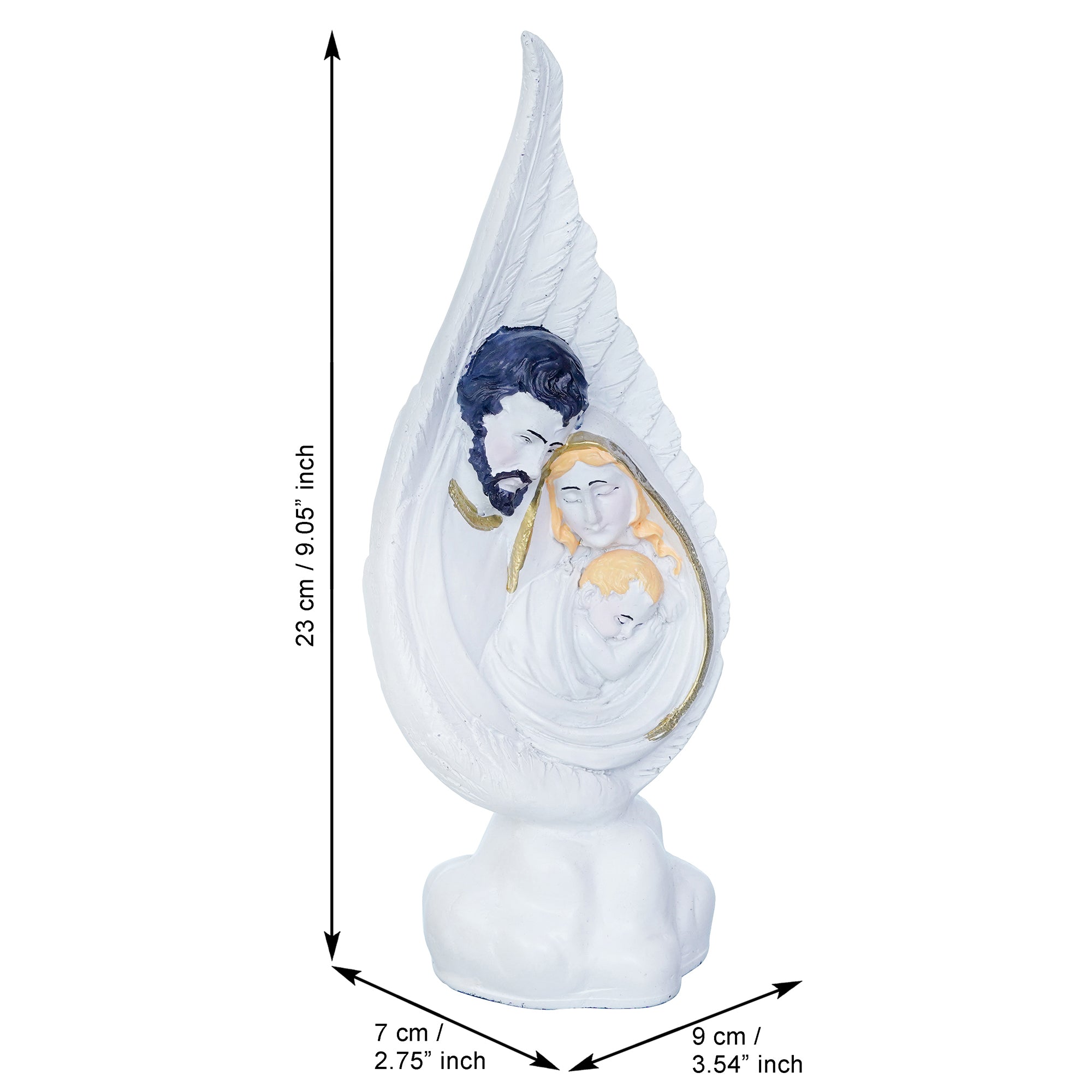 Holy Jesus Christ Family Statue Decorative Showpiece 3