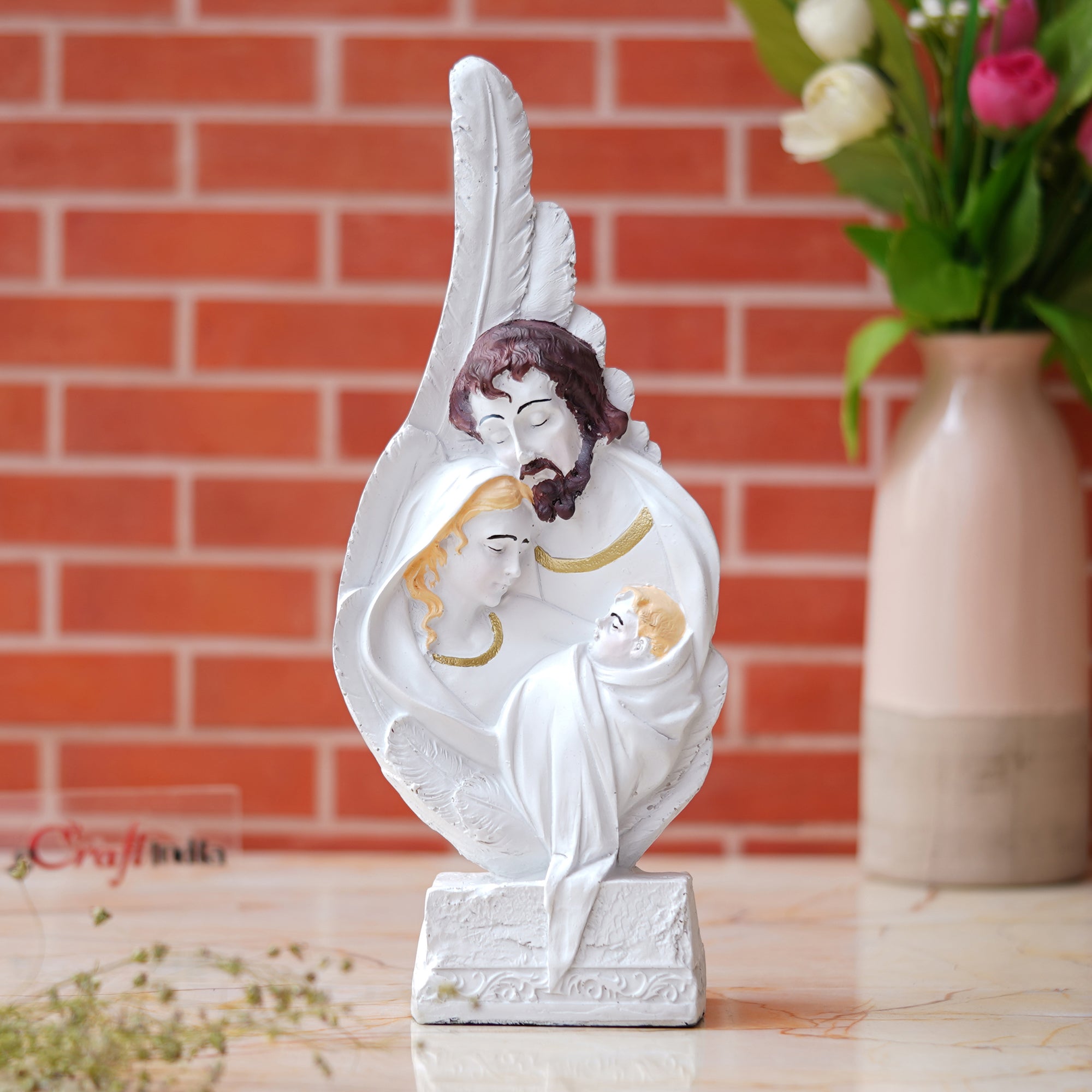 Holy Jesus Christ Family Statue Religious Decorative Showpiece 1