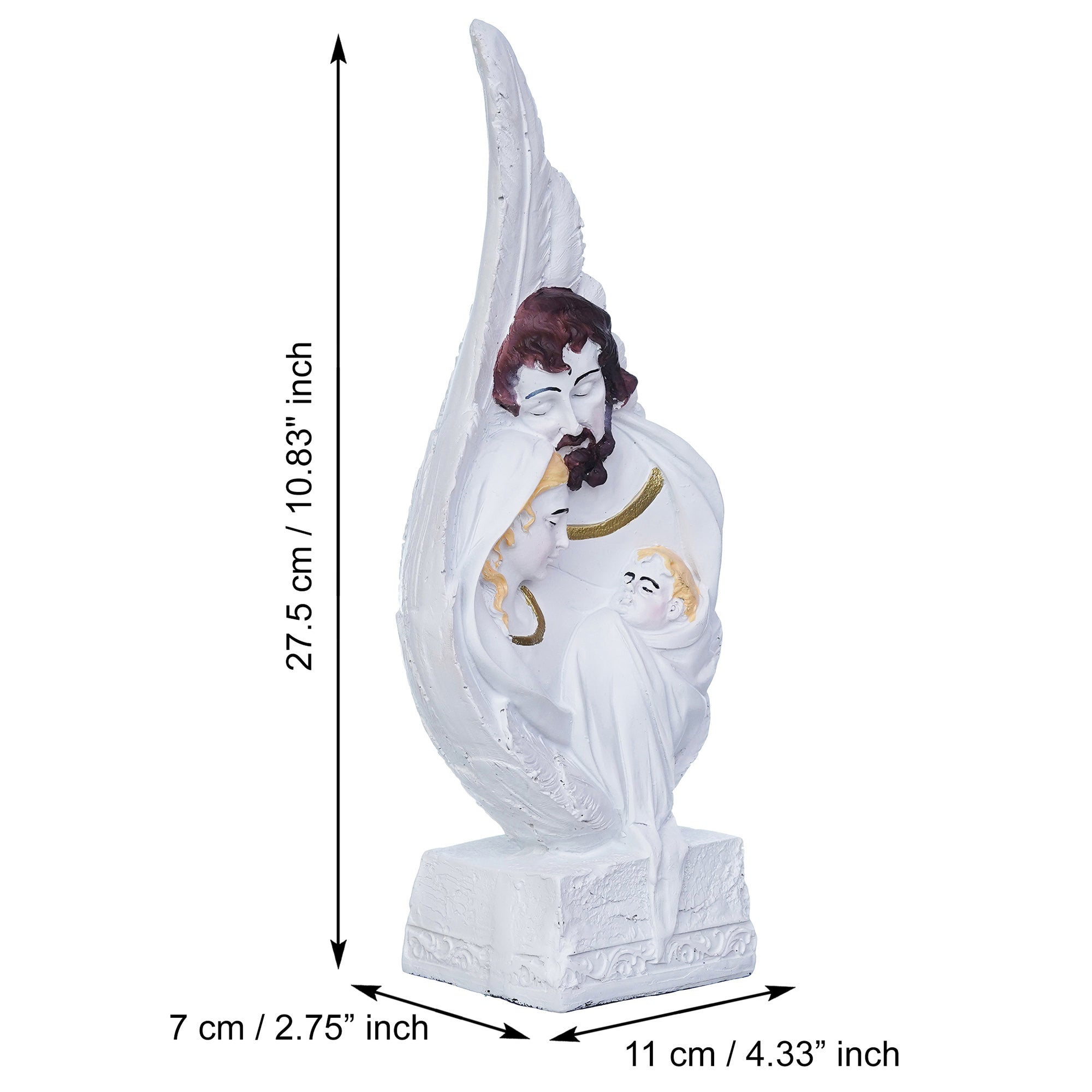 Holy Jesus Christ Family Statue Religious Decorative Showpiece 3