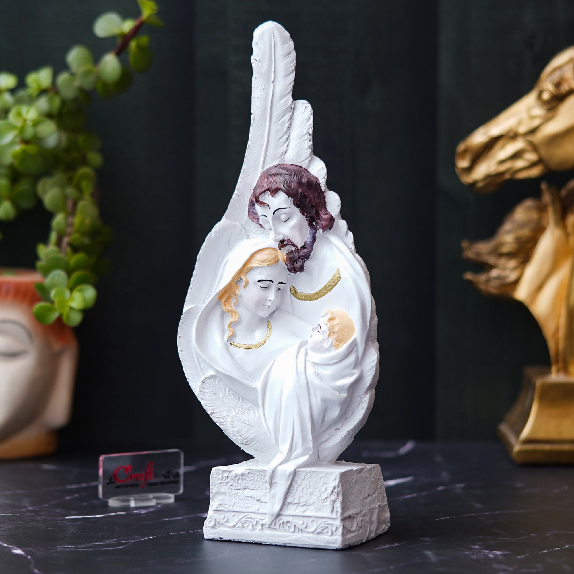 Holy Jesus Christ Family Statue Religious Decorative Showpiece 4