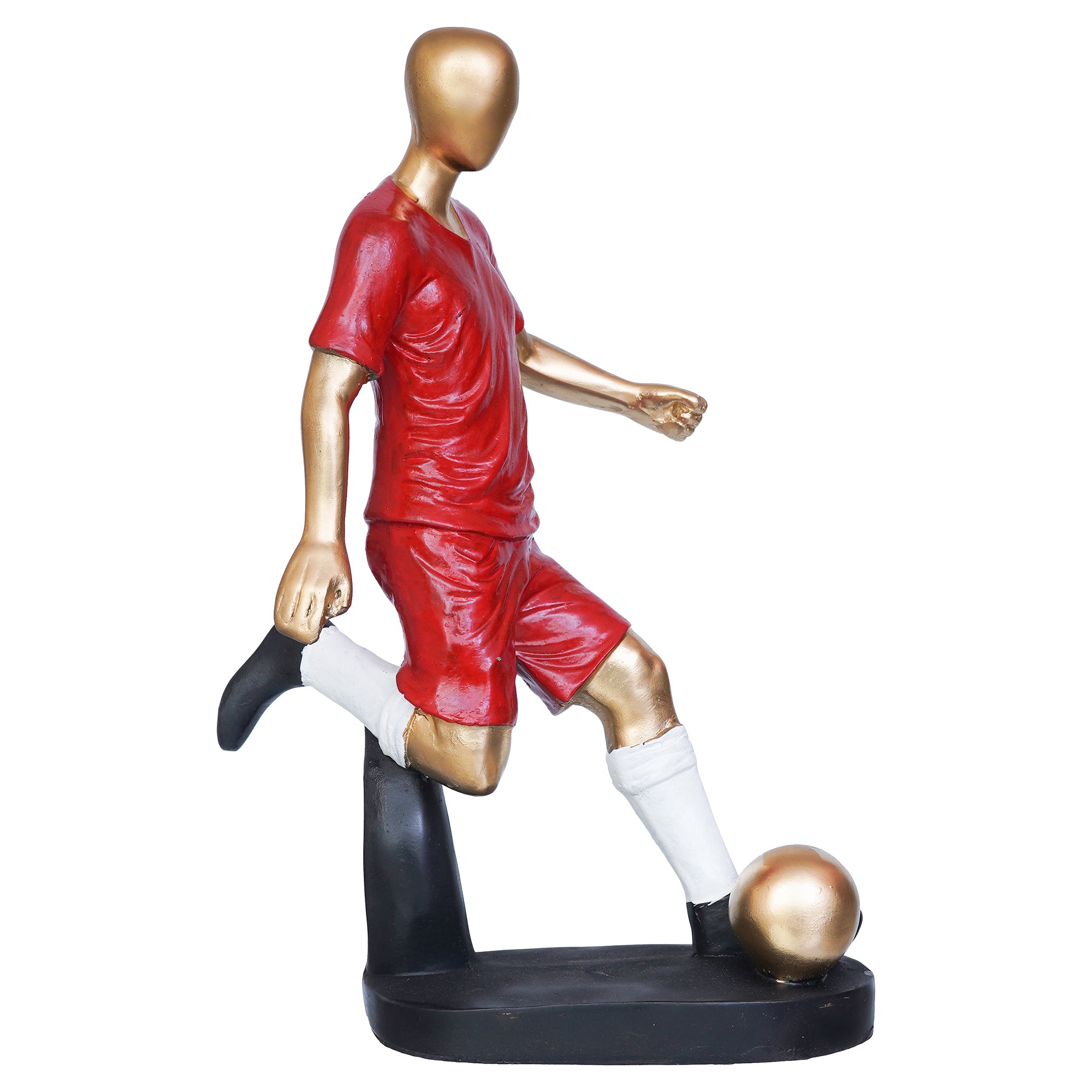 Football Player Statue Decorative Showpiece for Home, Living Room, Office Decor 6