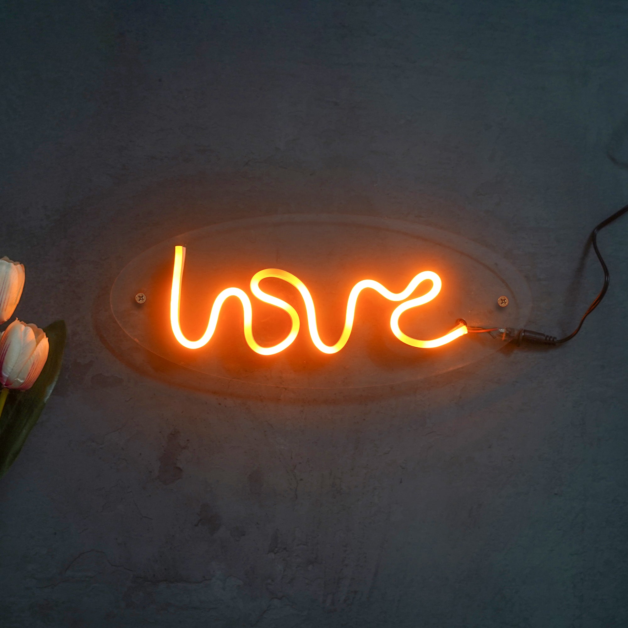 Love Wall Hanging LED Neon Light for Home, Office, Kids Room, Christmas, Wedding Decor 9