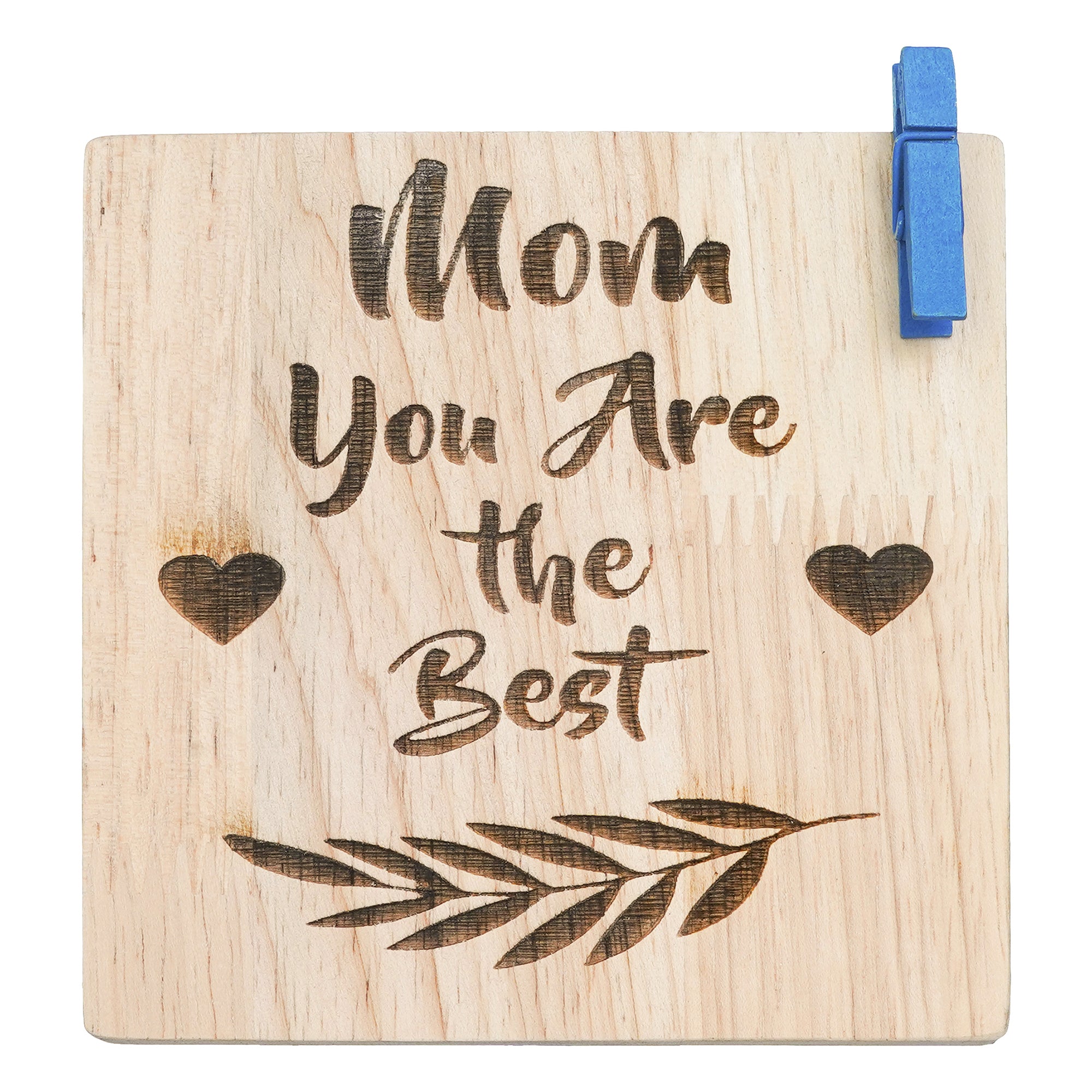 "Mom You Are the Best" Tabletop Wooden Showpiece 2