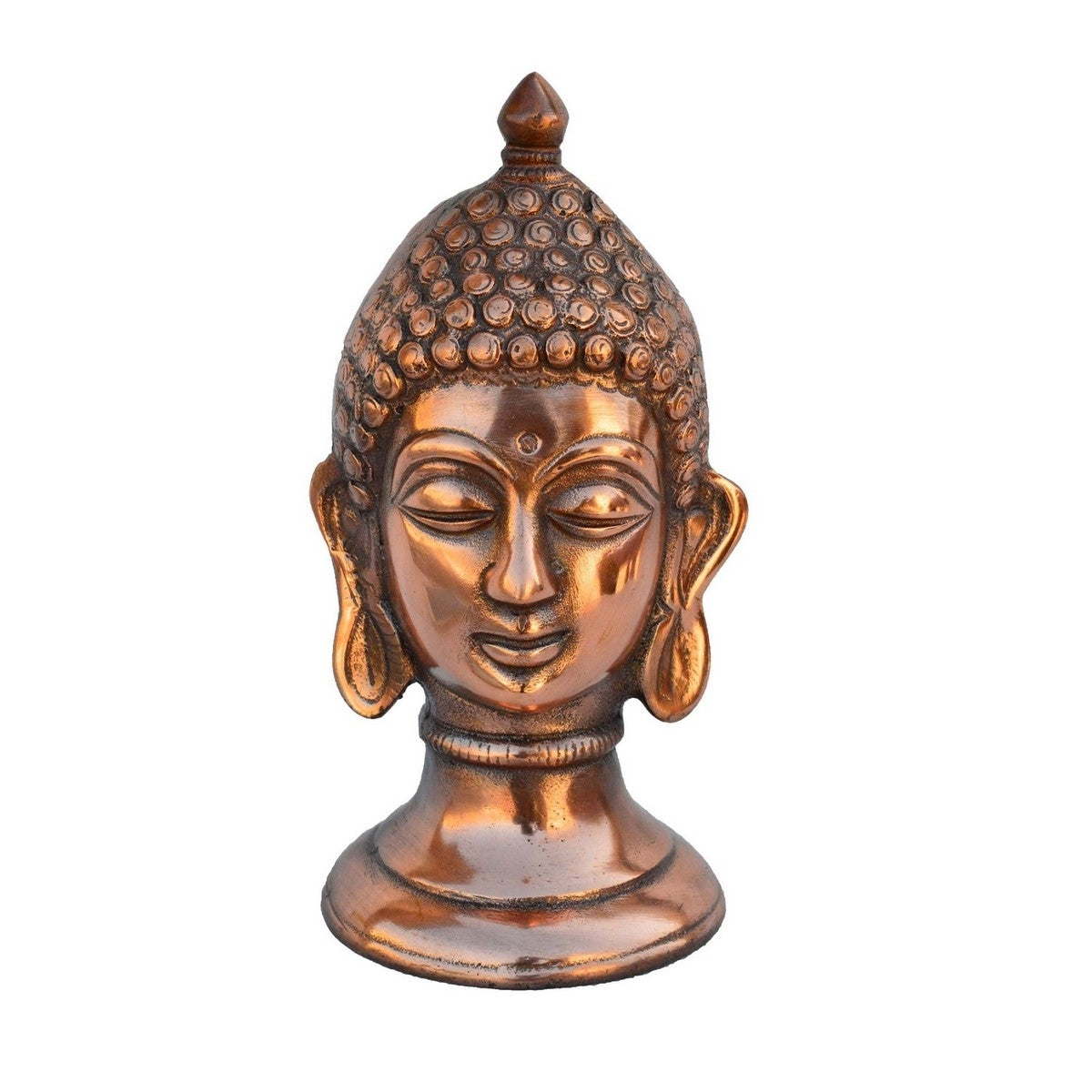 Metal Buddha Statue | Metal Buddha Head Statue Online - eCraftIndia Online