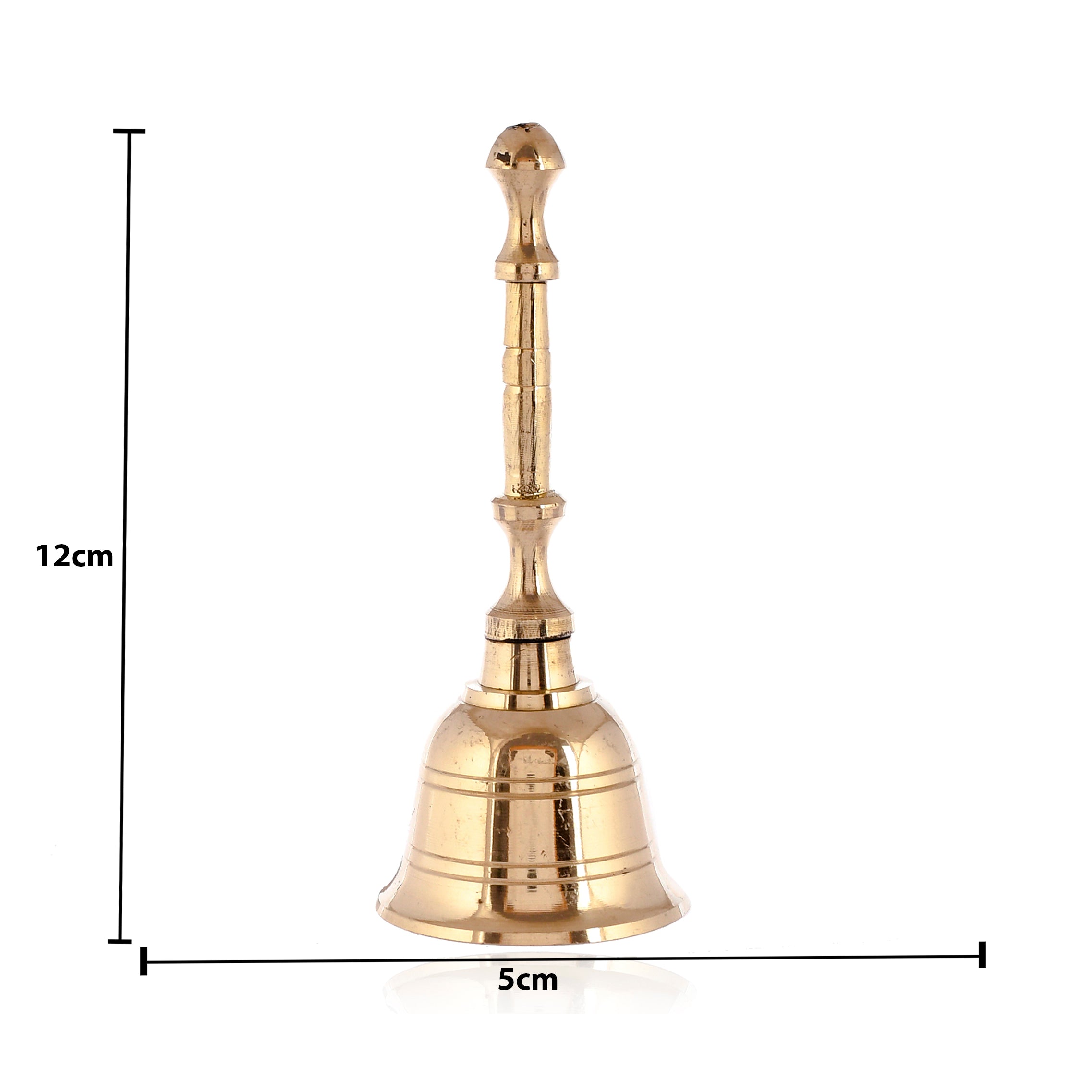 Silver Decorative Trishul Brass Pooja Bell 1