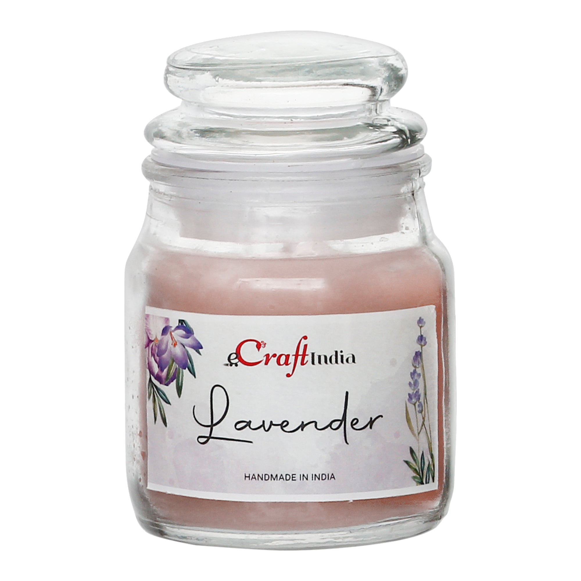 French Lavender Scented Jar Candle 2