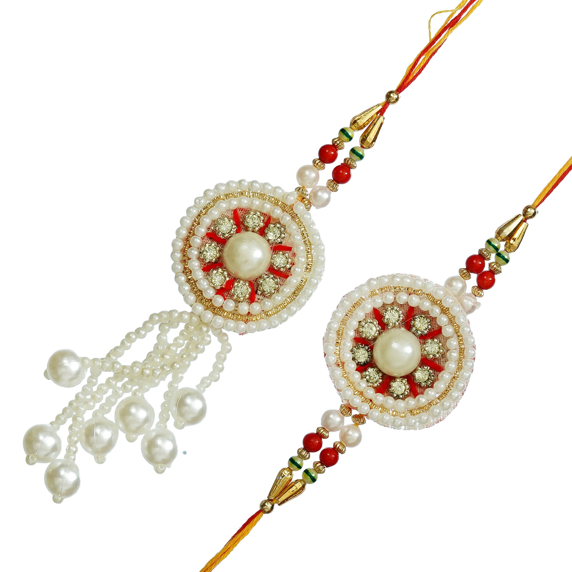 Designer Bike Rakhi and Roli Chawal Pack 1