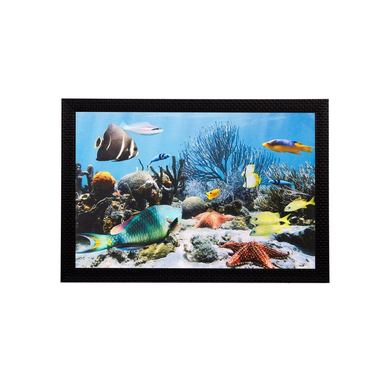 Underwater view Matt Textured UV Art Painting