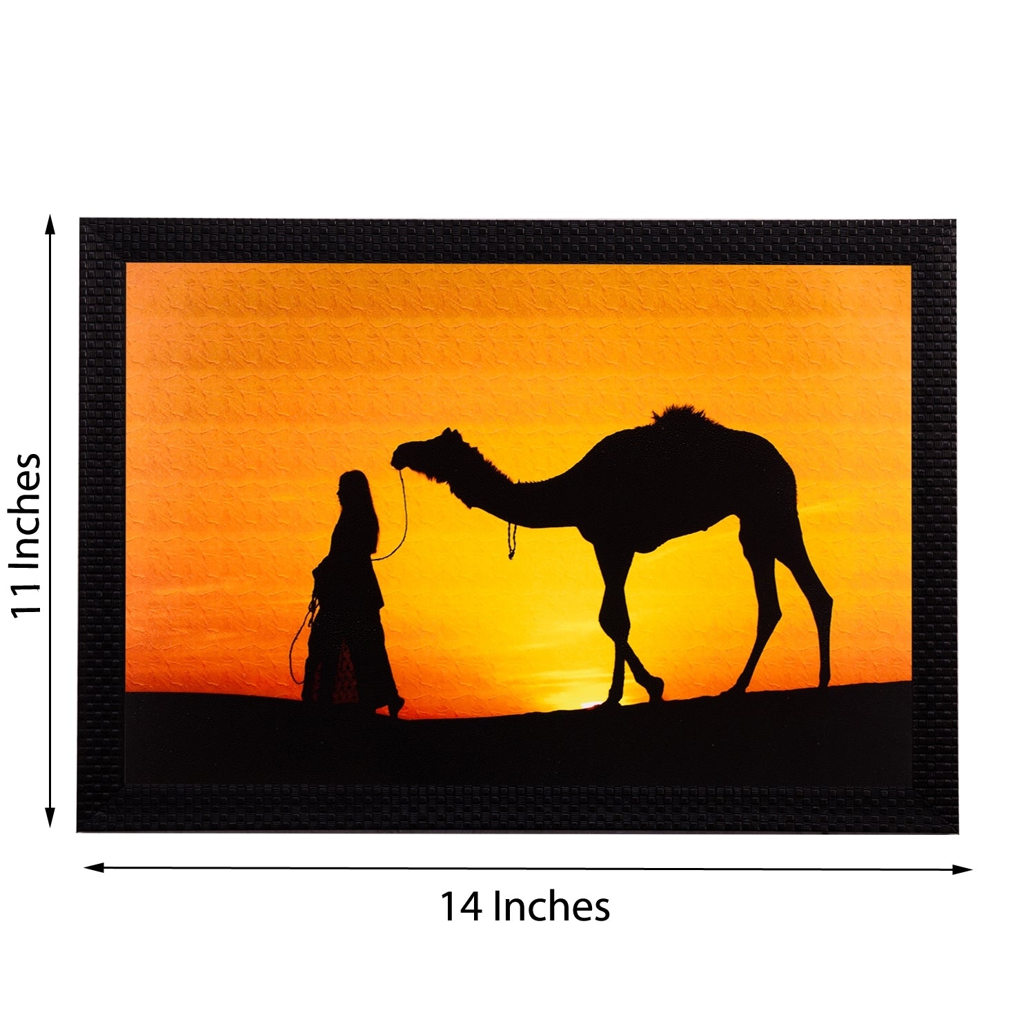 Desert Camel Satin Matt Texture UV Art Painting 2