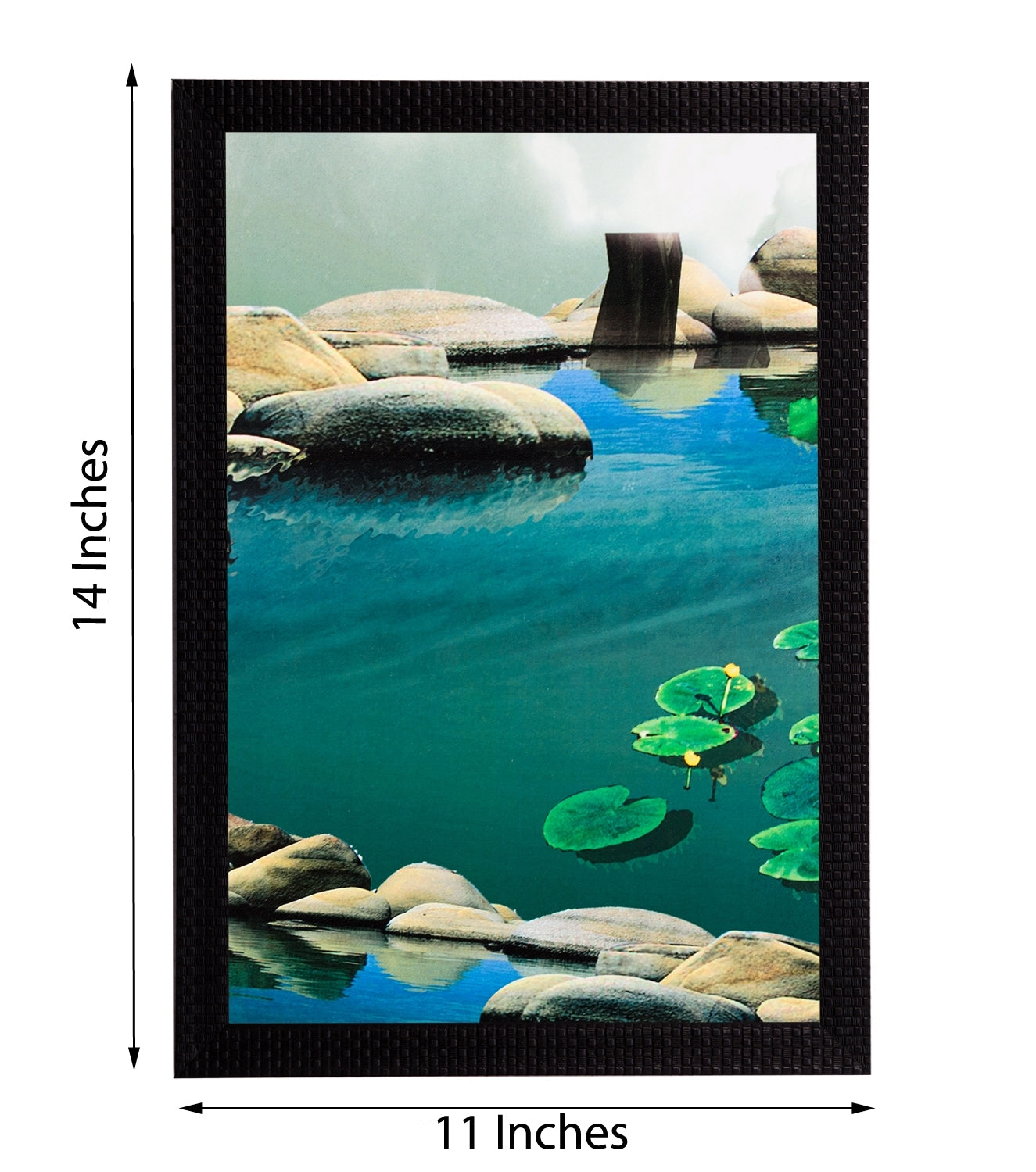 River Bank Satin Matt Texture UV Art Painting 2