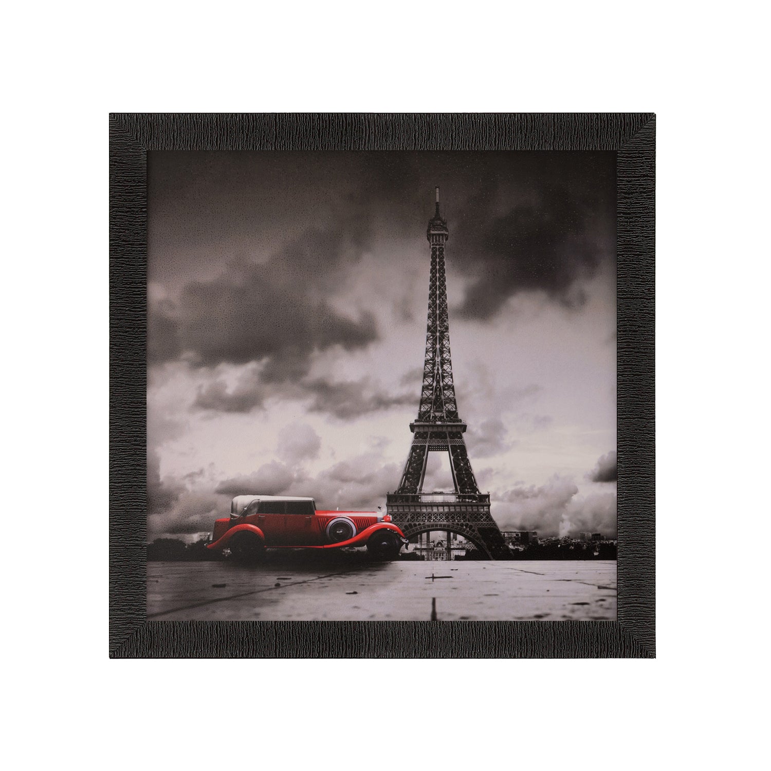 Eiffel Tower Satin Matt Texture UV Art Painting