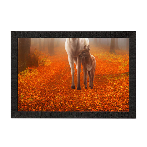 Fall Season Jungle View Satin Matt Texture UV Art Painting