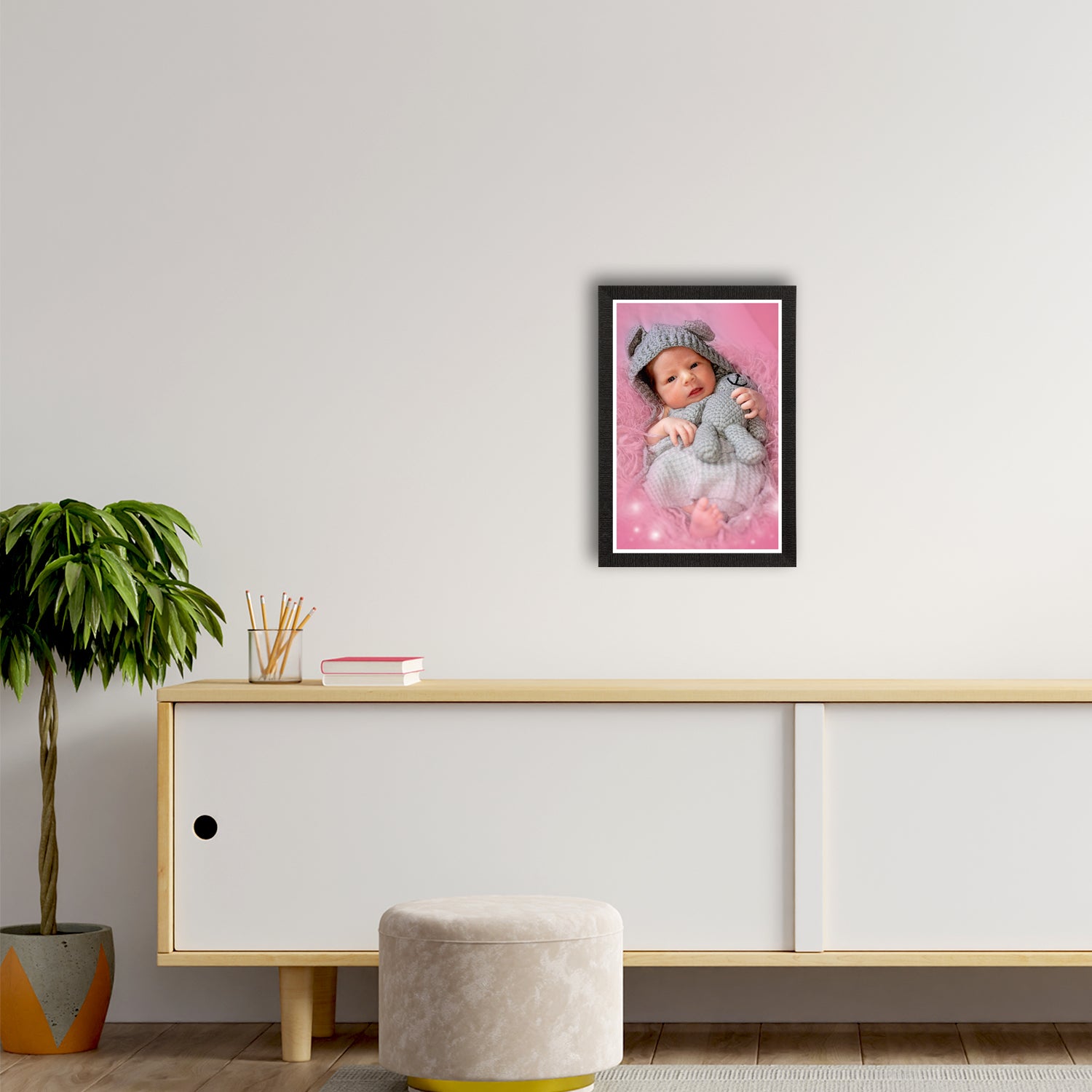 Cute Baby Painting Digital Printed Wall Art 2