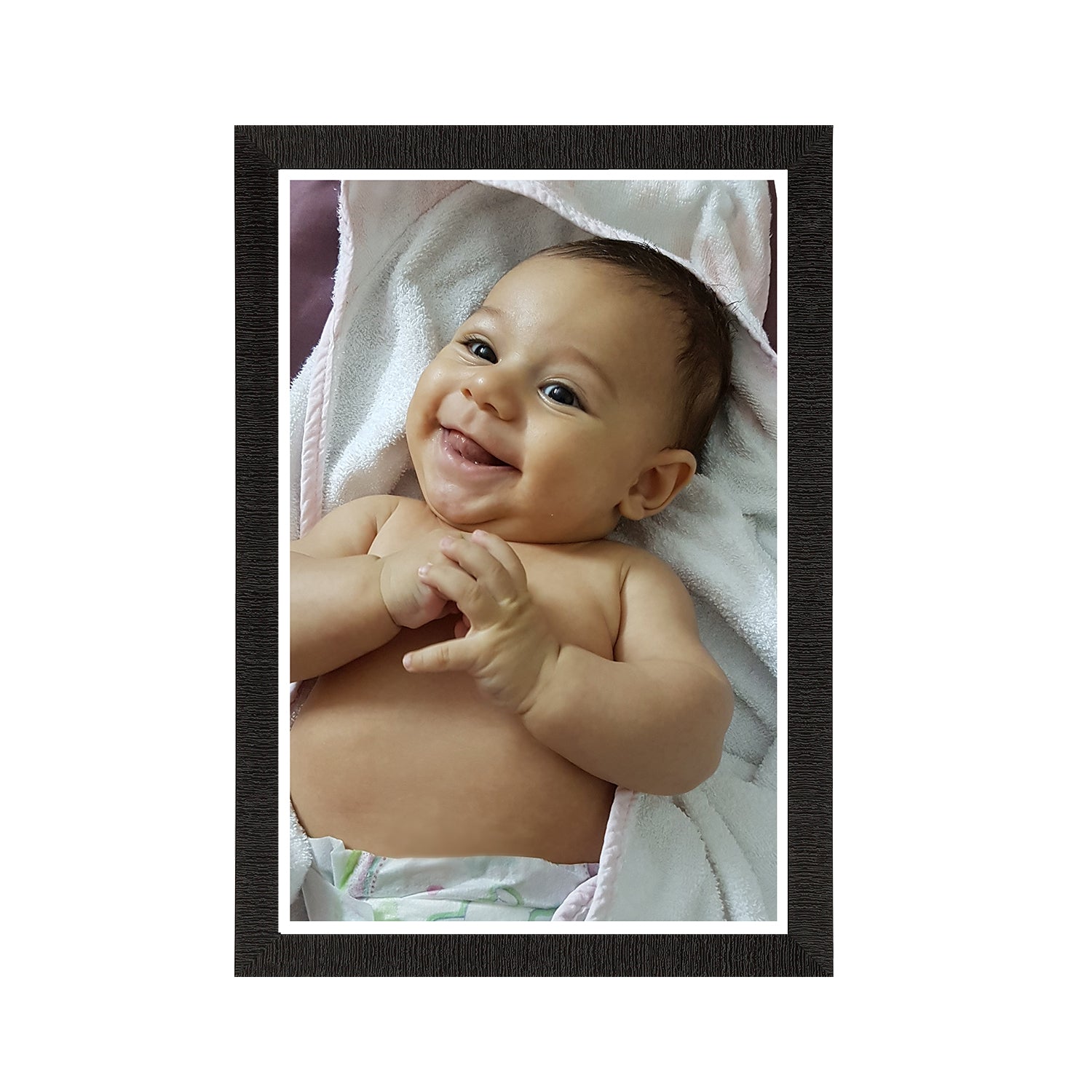 Cute Laughing Baby Painting Digital Printed Wall Art