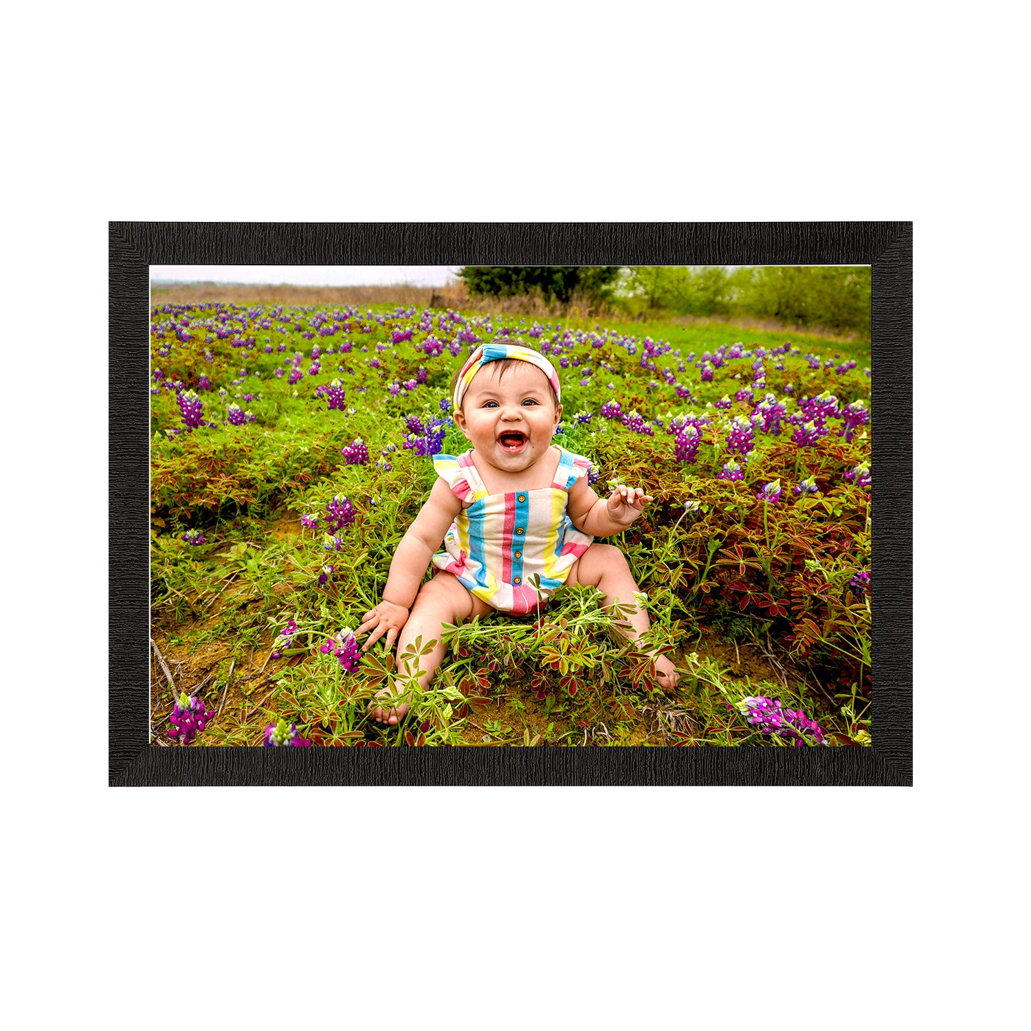 Cute Baby Painting Digital Printed Wall Art