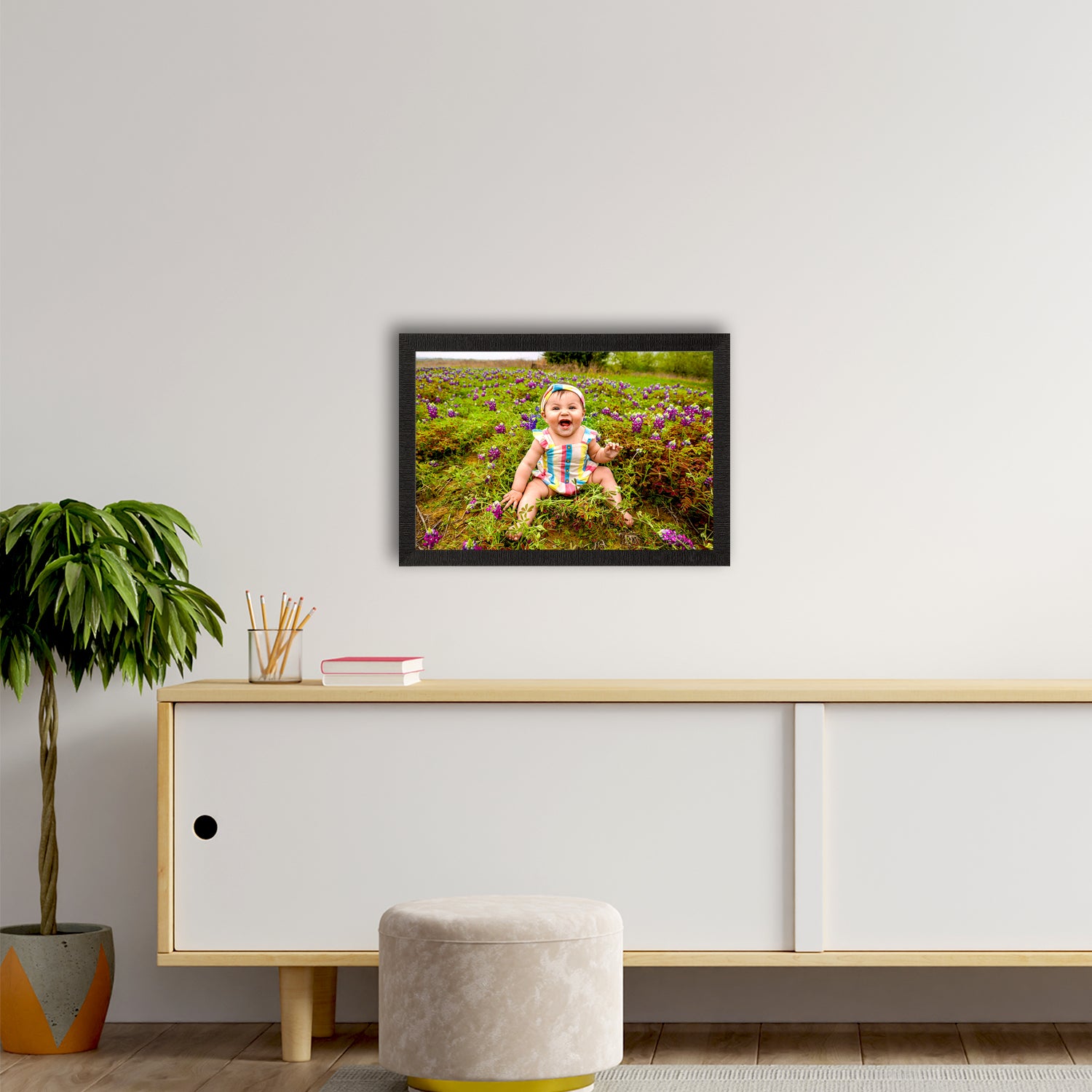 Cute Baby Painting Digital Printed Wall Art 2