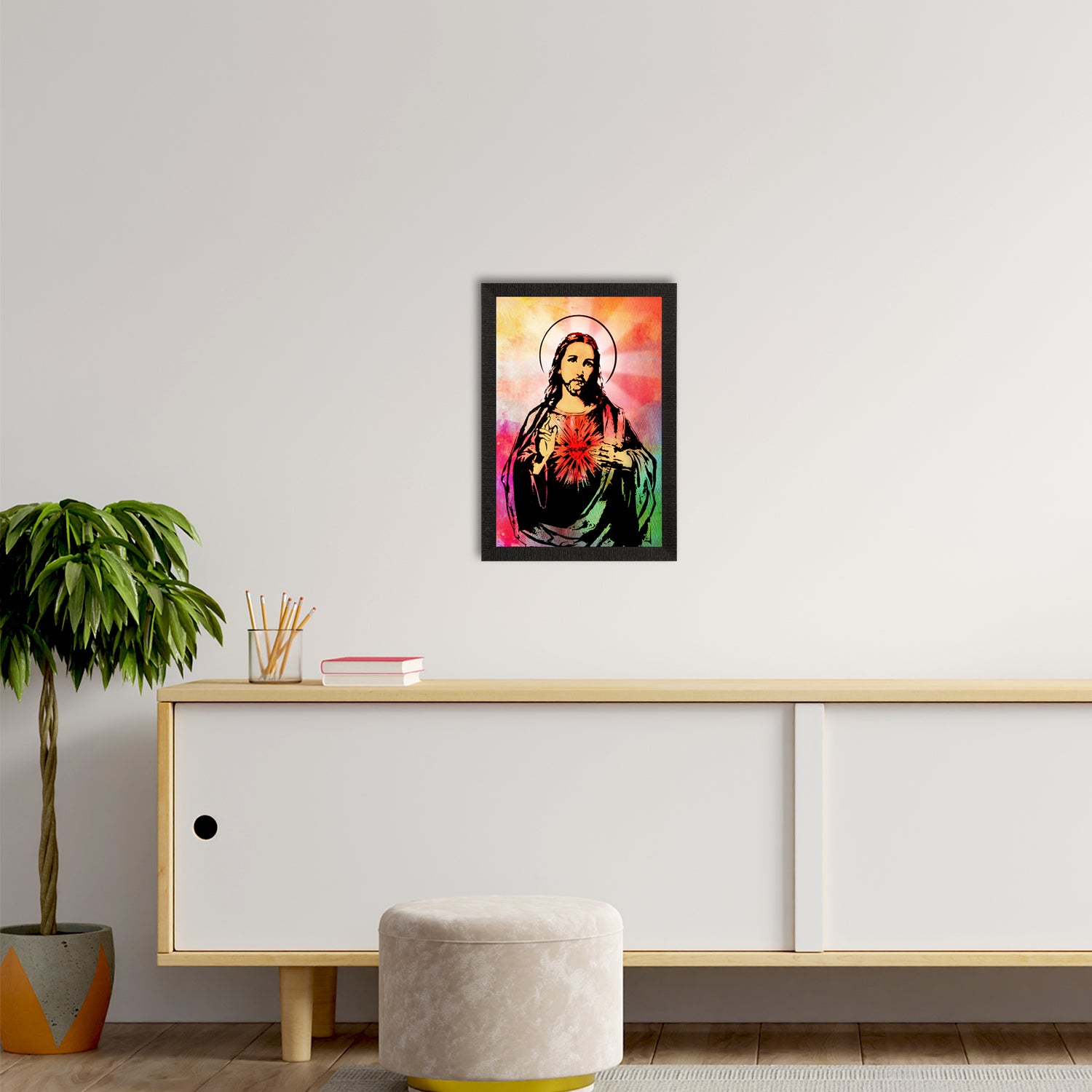 Jesus Christ Painting Digital Printed Religious Wall Art 2