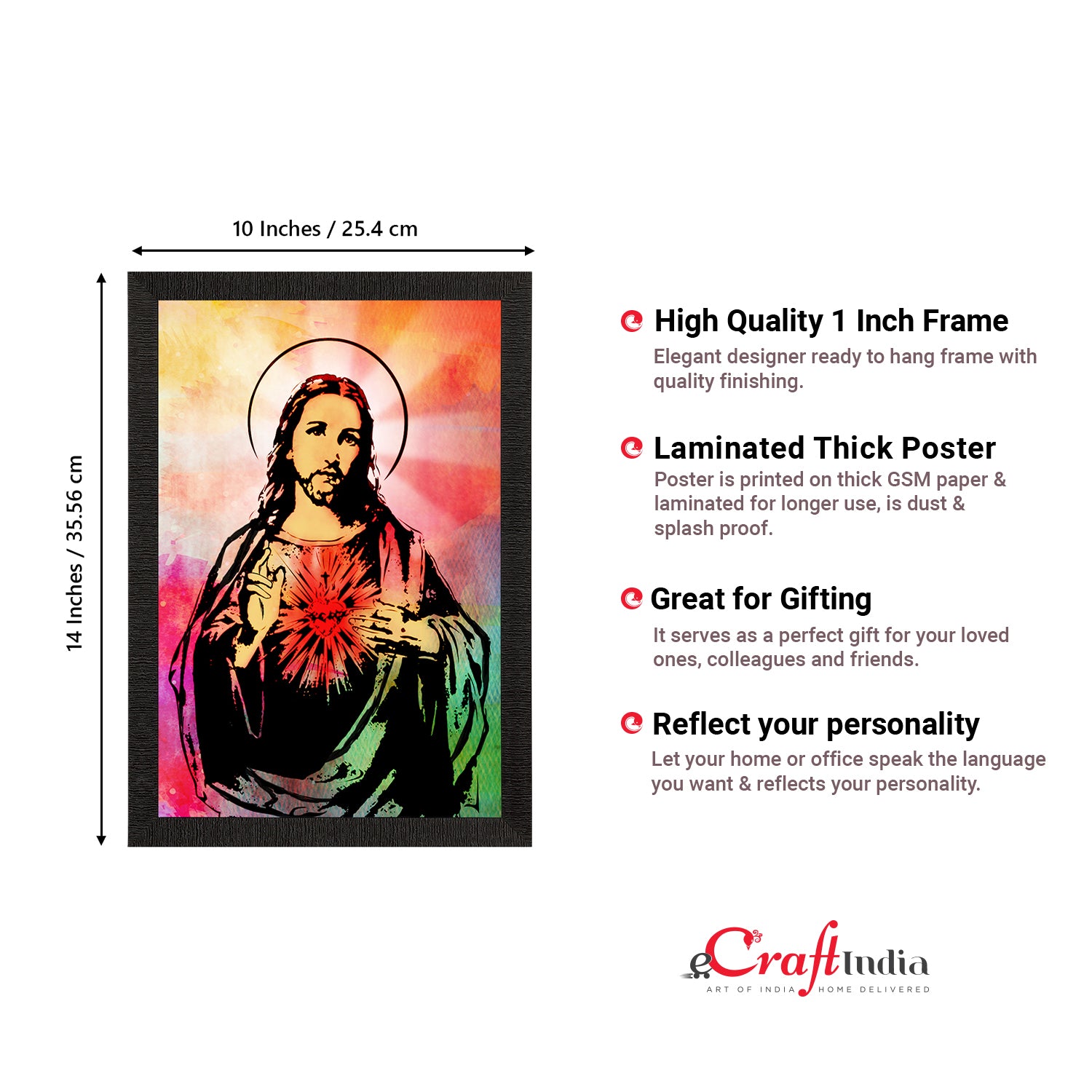 Jesus Christ Painting Digital Printed Religious Wall Art 3