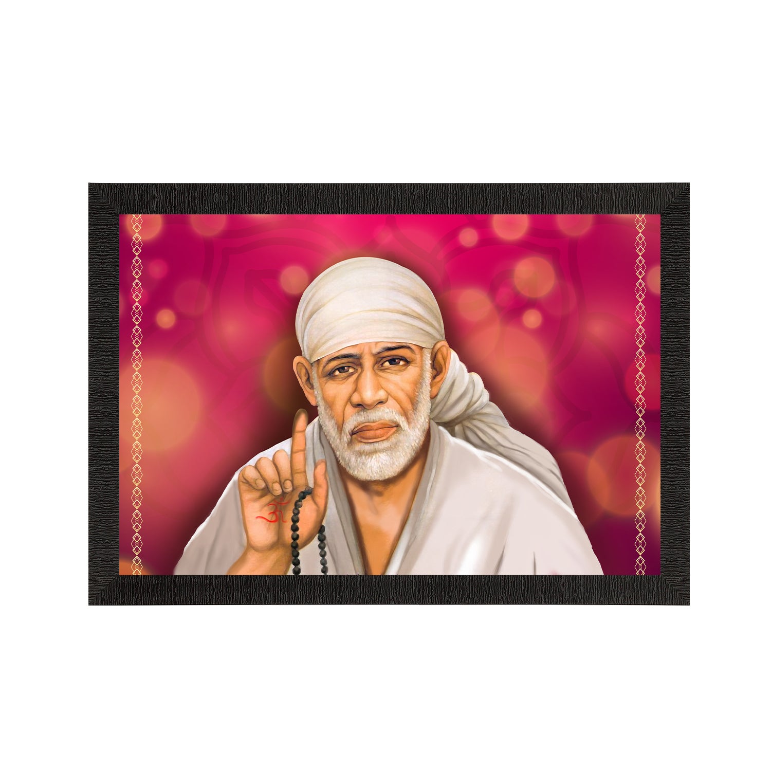 Sai Baba Satin Matt Texture UV Art Painting