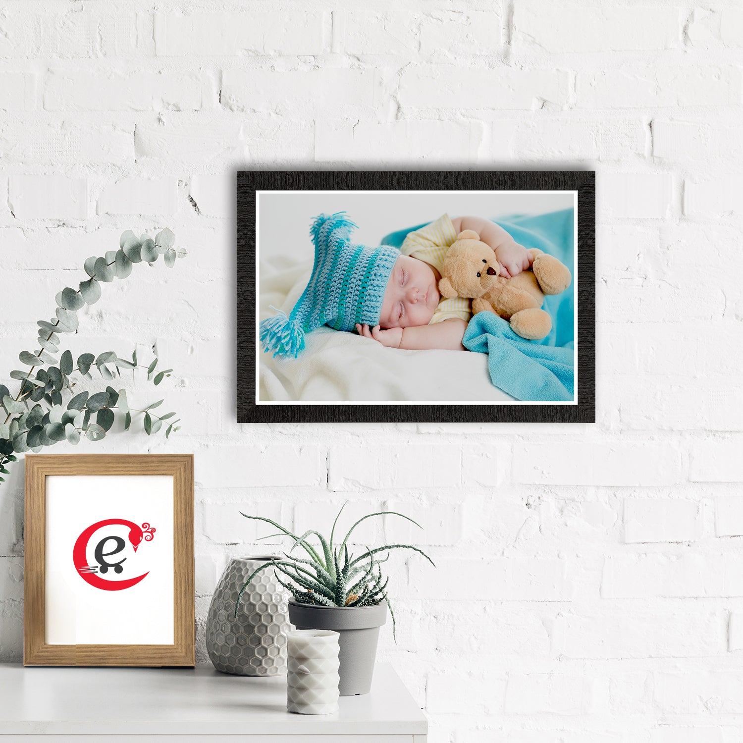 Cute Baby Painting Digital Printed Wall Art 1