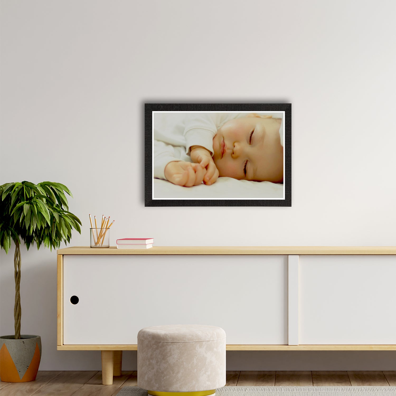 Cute Baby Painting Digital Printed Wall Art 2