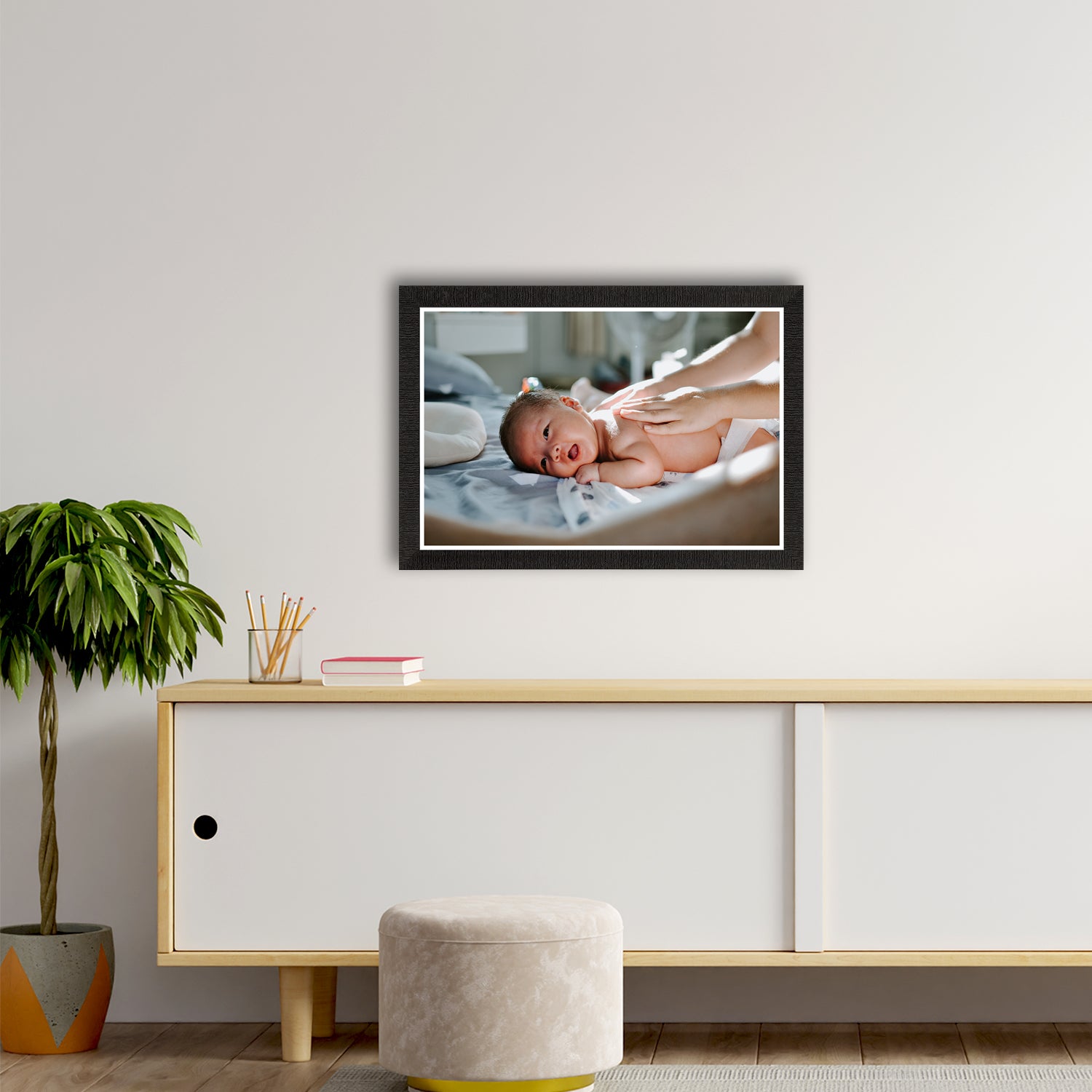 Cute Baby Painting Digital Printed Wall Art 2