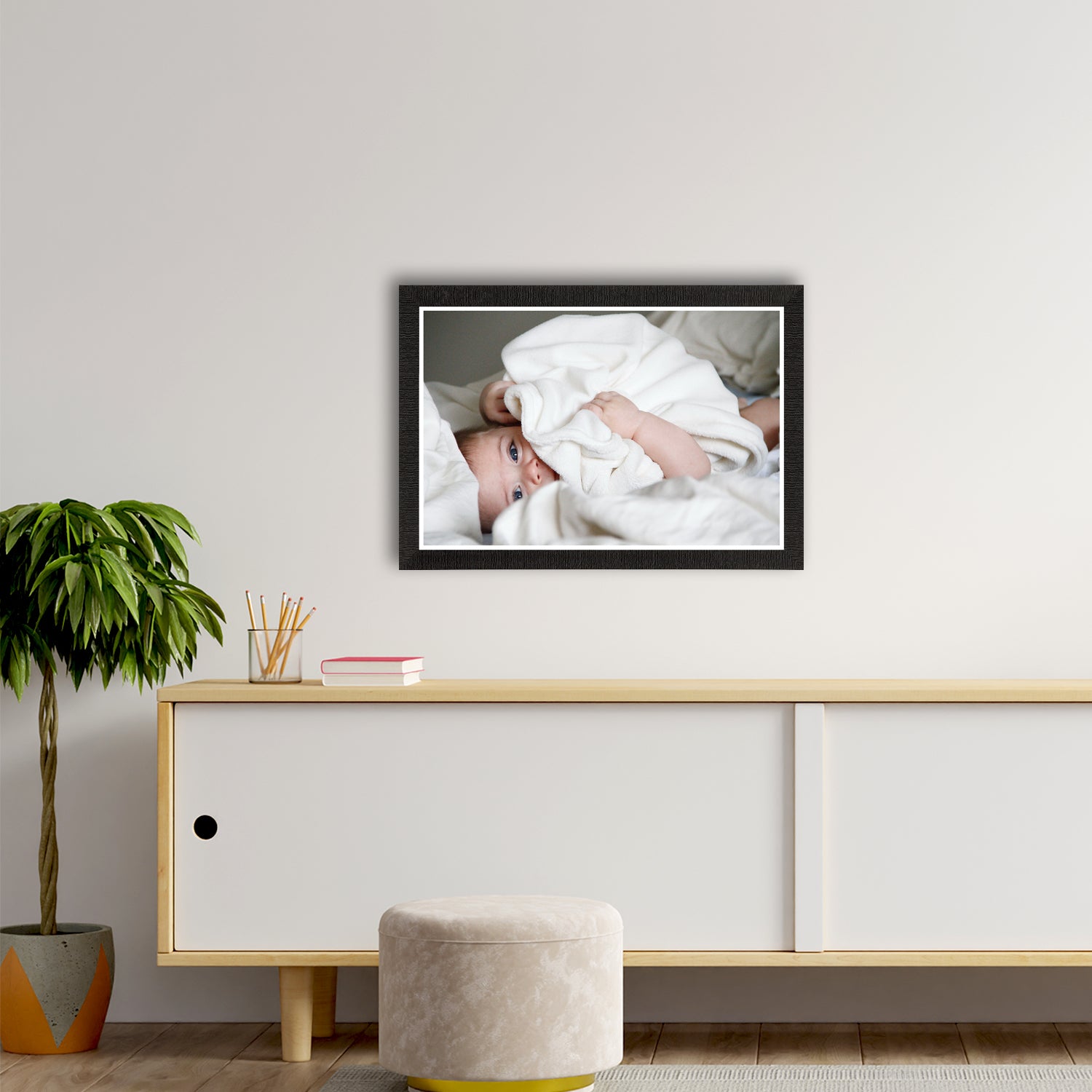 Cute Baby Painting Digital Printed Wall Art 2