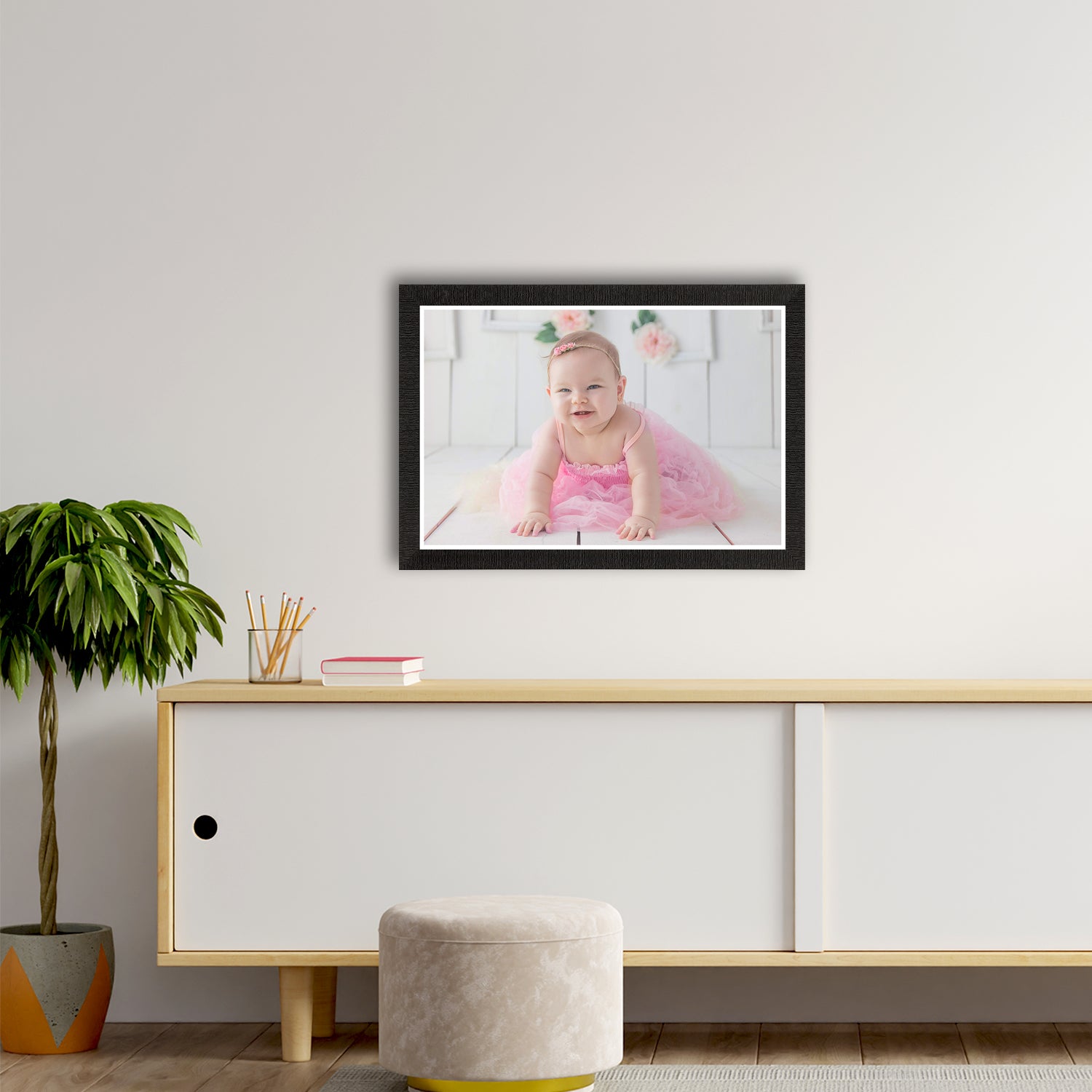 Cute Baby Painting Digital Printed Wall Art 2