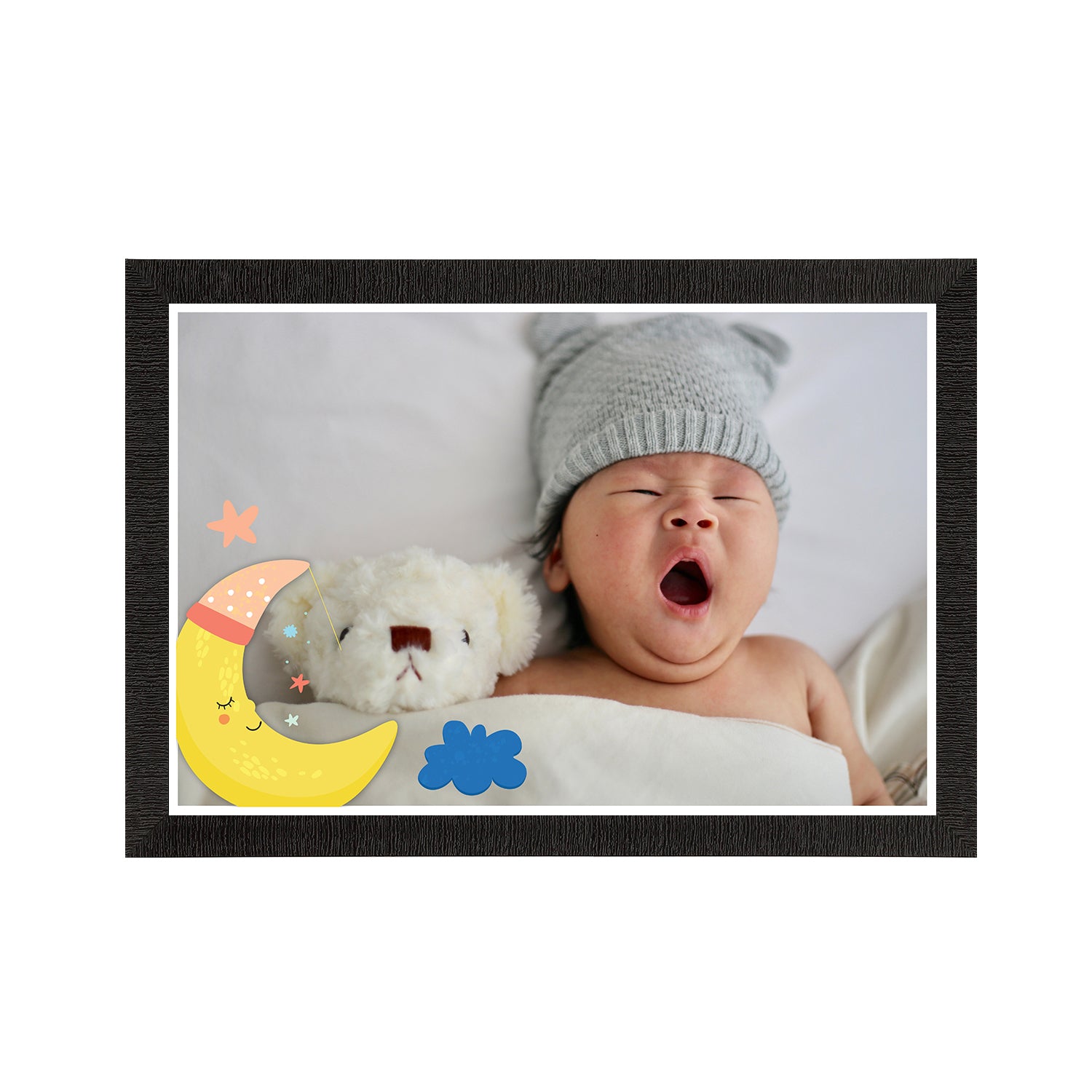 Cute Baby Painting Digital Printed Wall Art