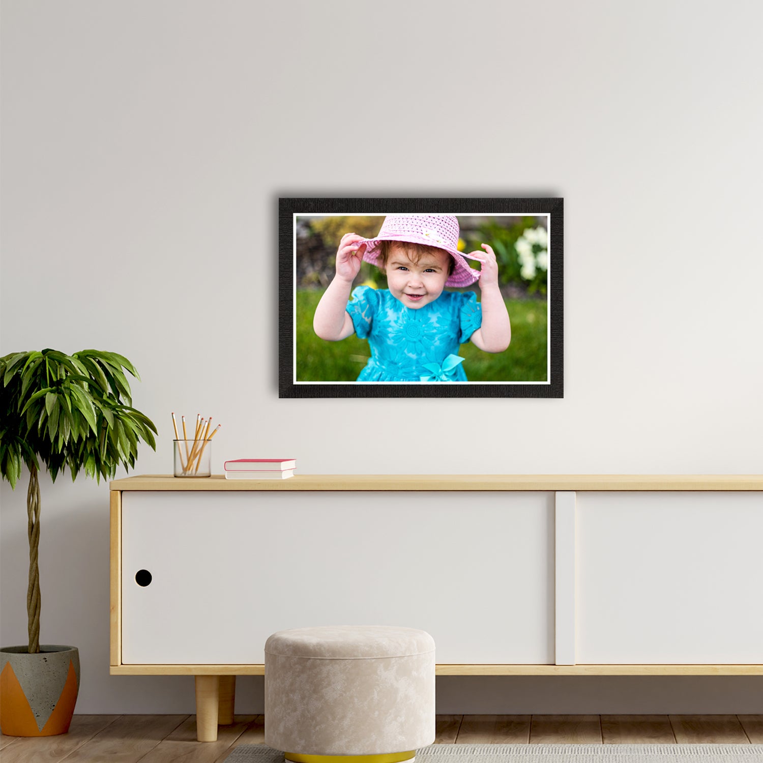 Cute Baby Painting Digital Printed Wall Art 2