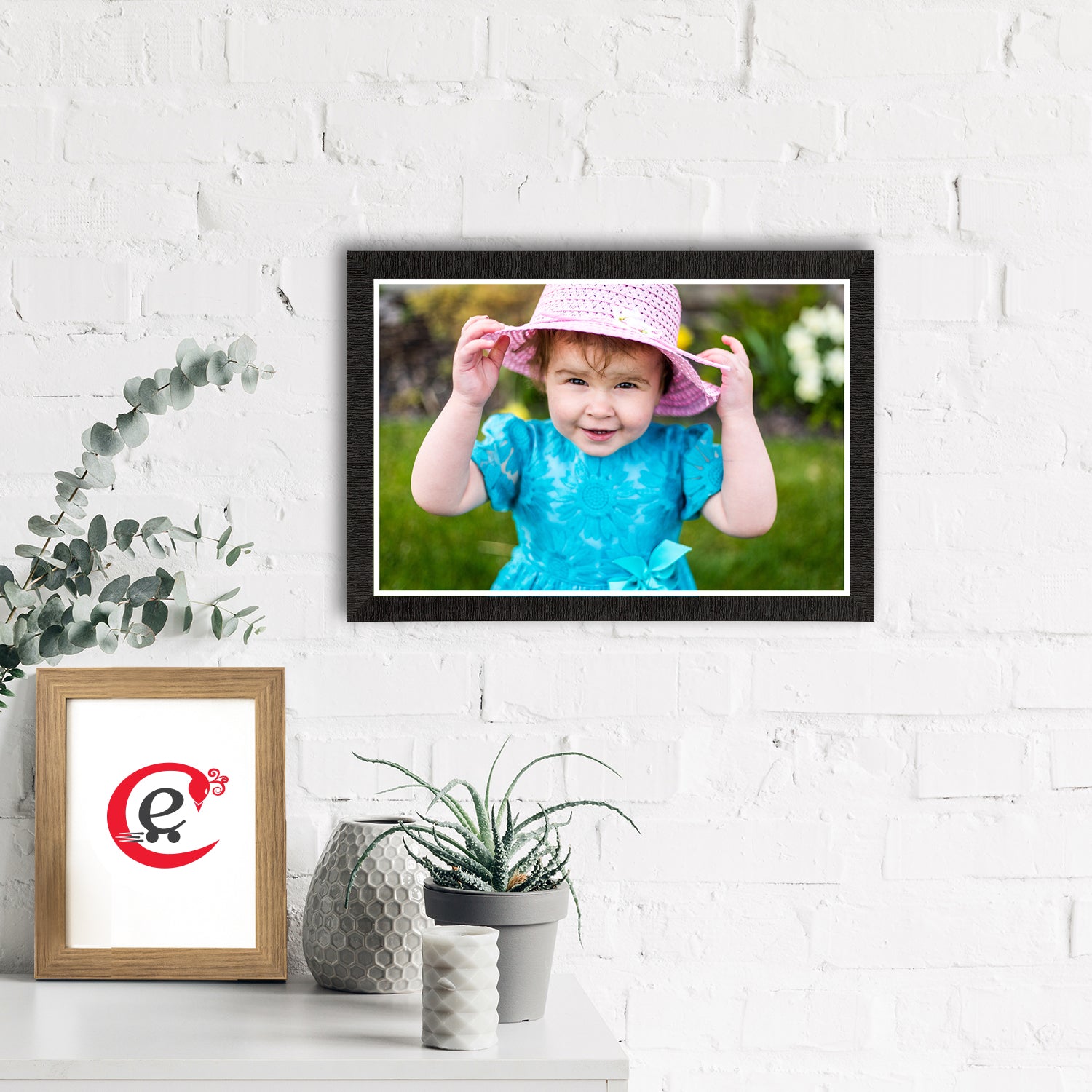 Cute Baby Painting Digital Printed Wall Art 1