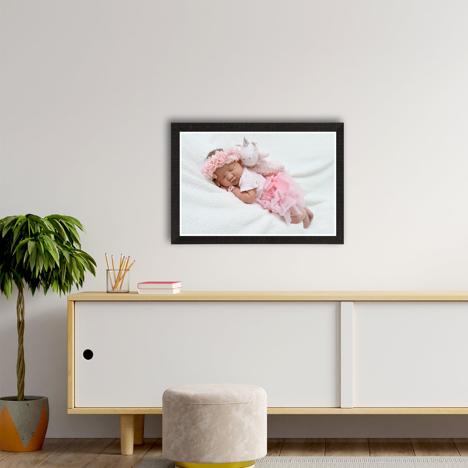 Cute Baby Painting Digital Printed Wall Art 2