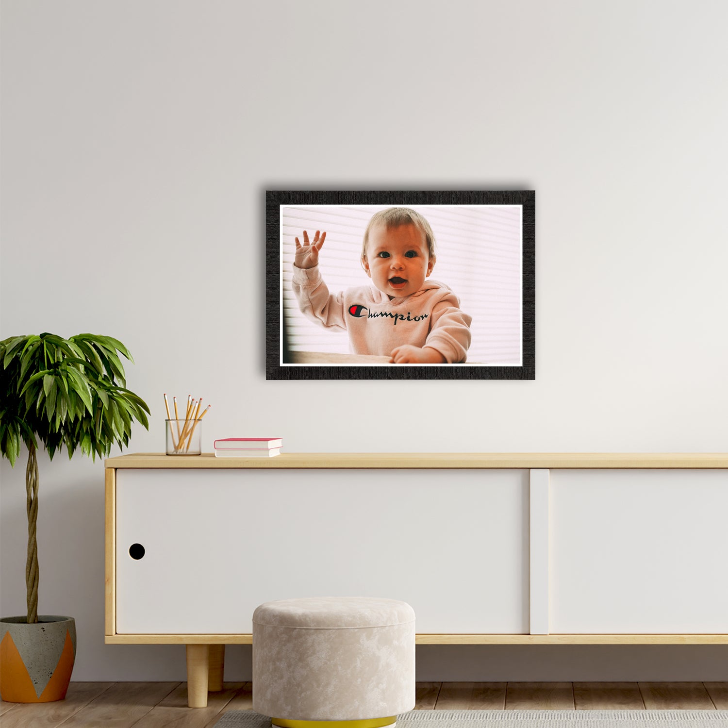 Cute Baby Painting Digital Printed Wall Art 2