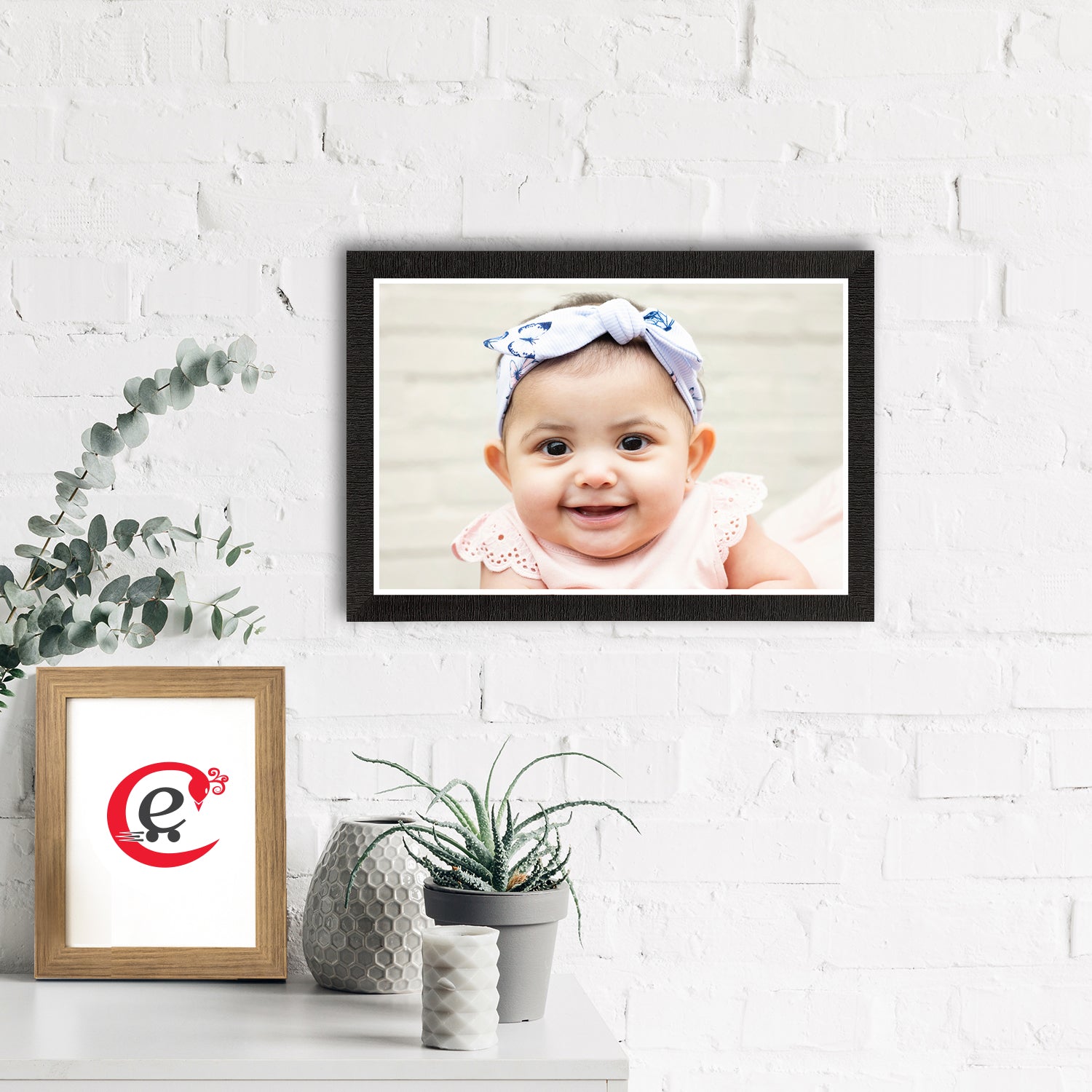 Cute Baby Painting Digital Printed Wall Art 1