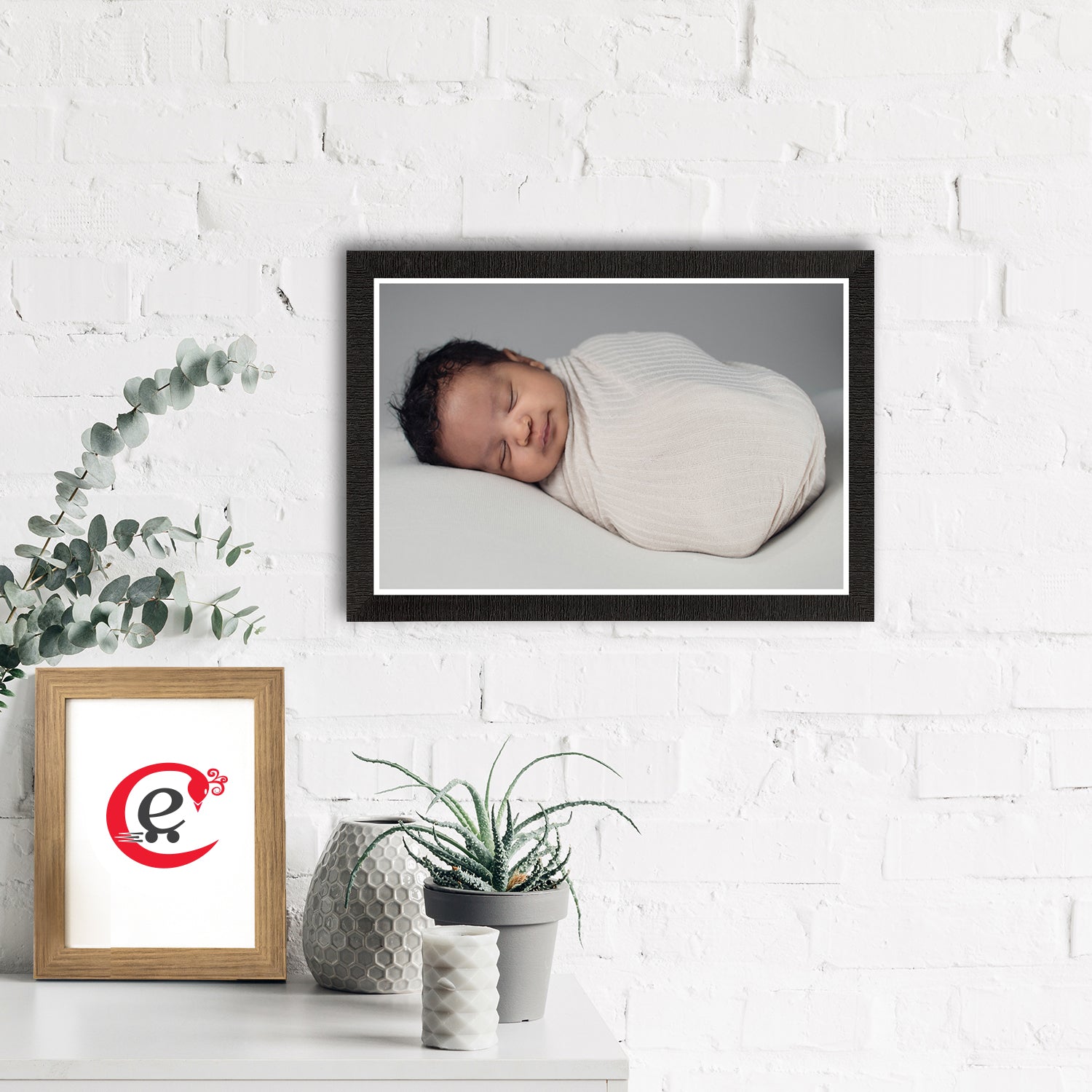 Cute Baby Painting Digital Printed Wall Art 1