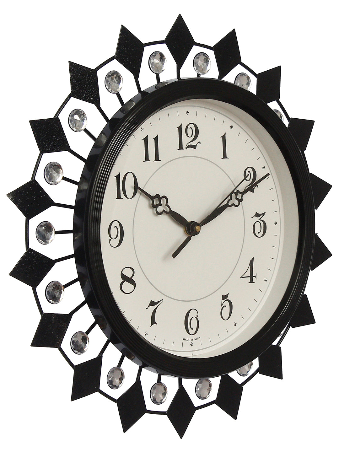 Beautiful Design Black Wall Clock for DÃ©cor (37*37*5 cm) 4