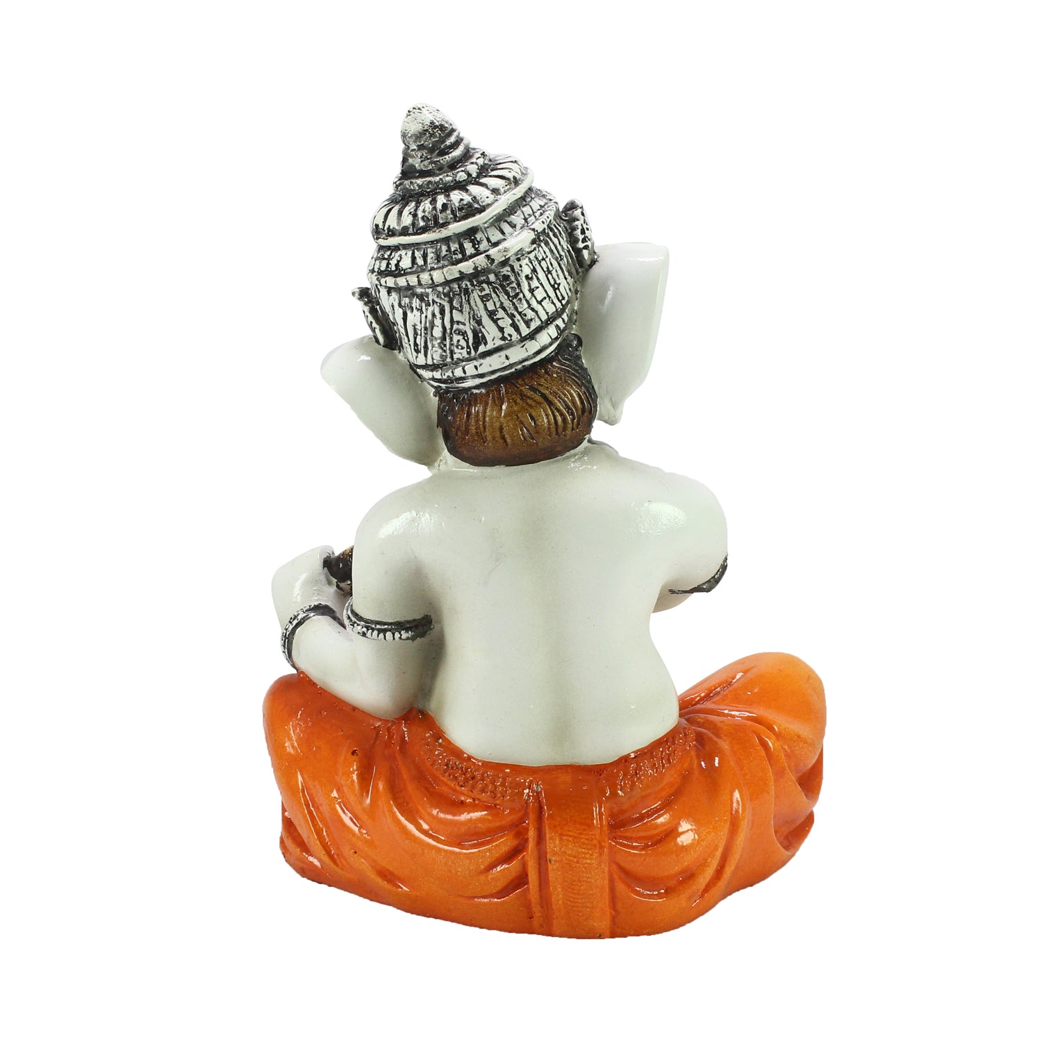 Lord Ganesha Idol Playing Flute Musical Instrument 5