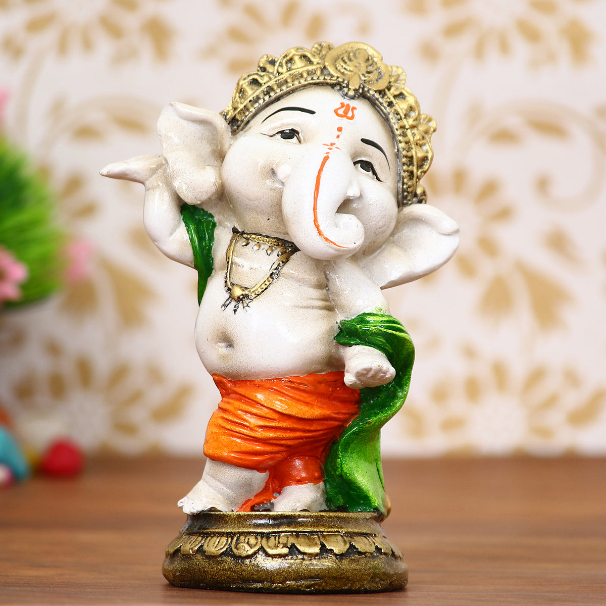 Dancing Ganesha Idol | Dancing Ganesha Statue Online - eCraftIndia Online