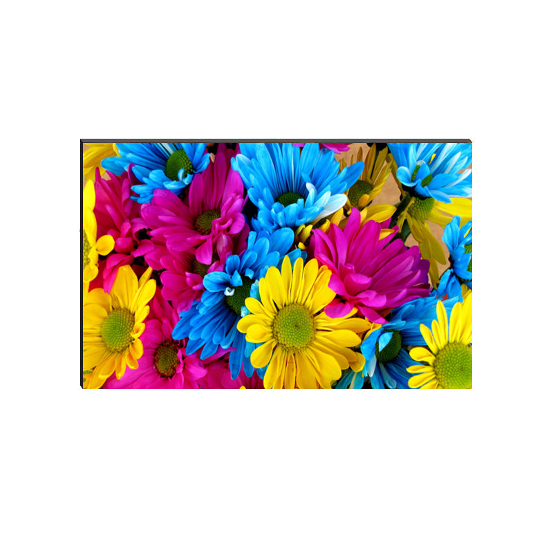 6MM MDF Colorful Sunflowers Satin Matt Texture UV Art Painting