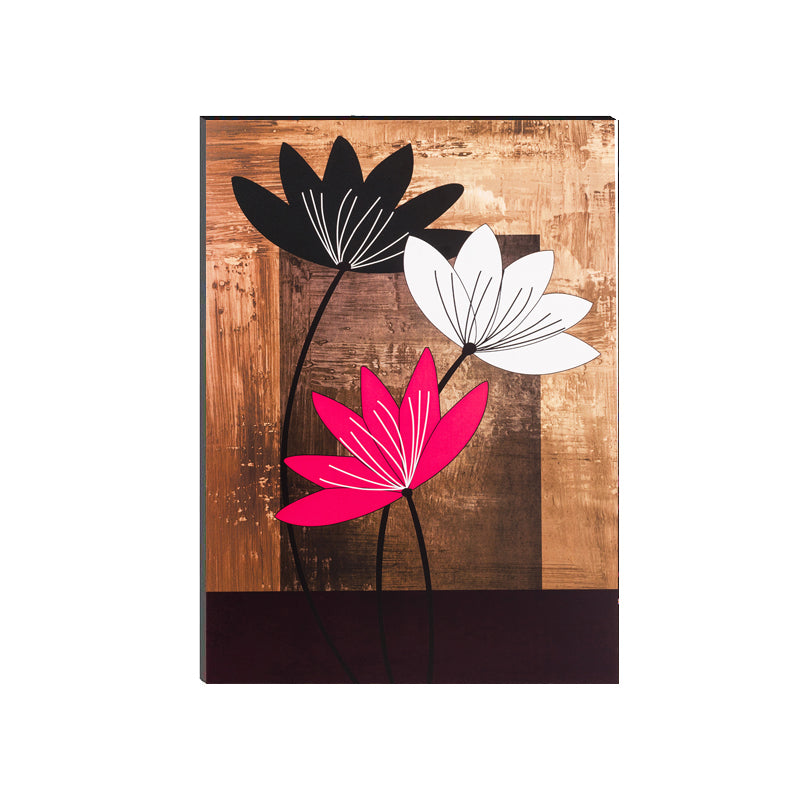 Beautiful Flowers Painting Digital Printed Floral Wall Art