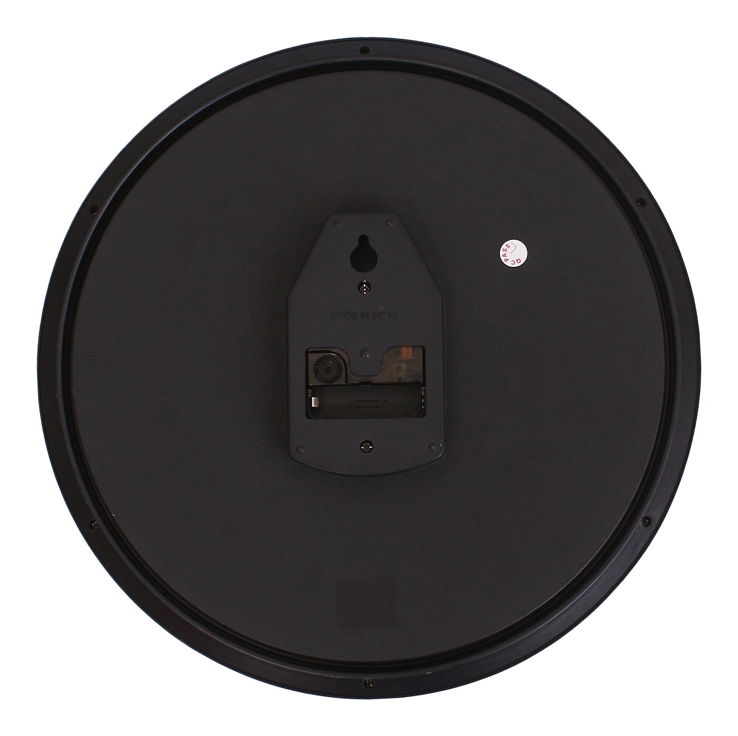 Designer Round Analog Black Wall Clock 5