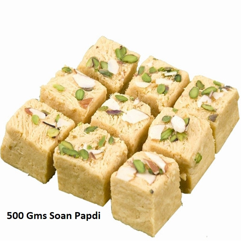 Designer Bhaiya Bhabhi Rakhi with Soan Papdi (500 Gm) and Roli Tikka Matki, Best Wishes Greeting Card 1