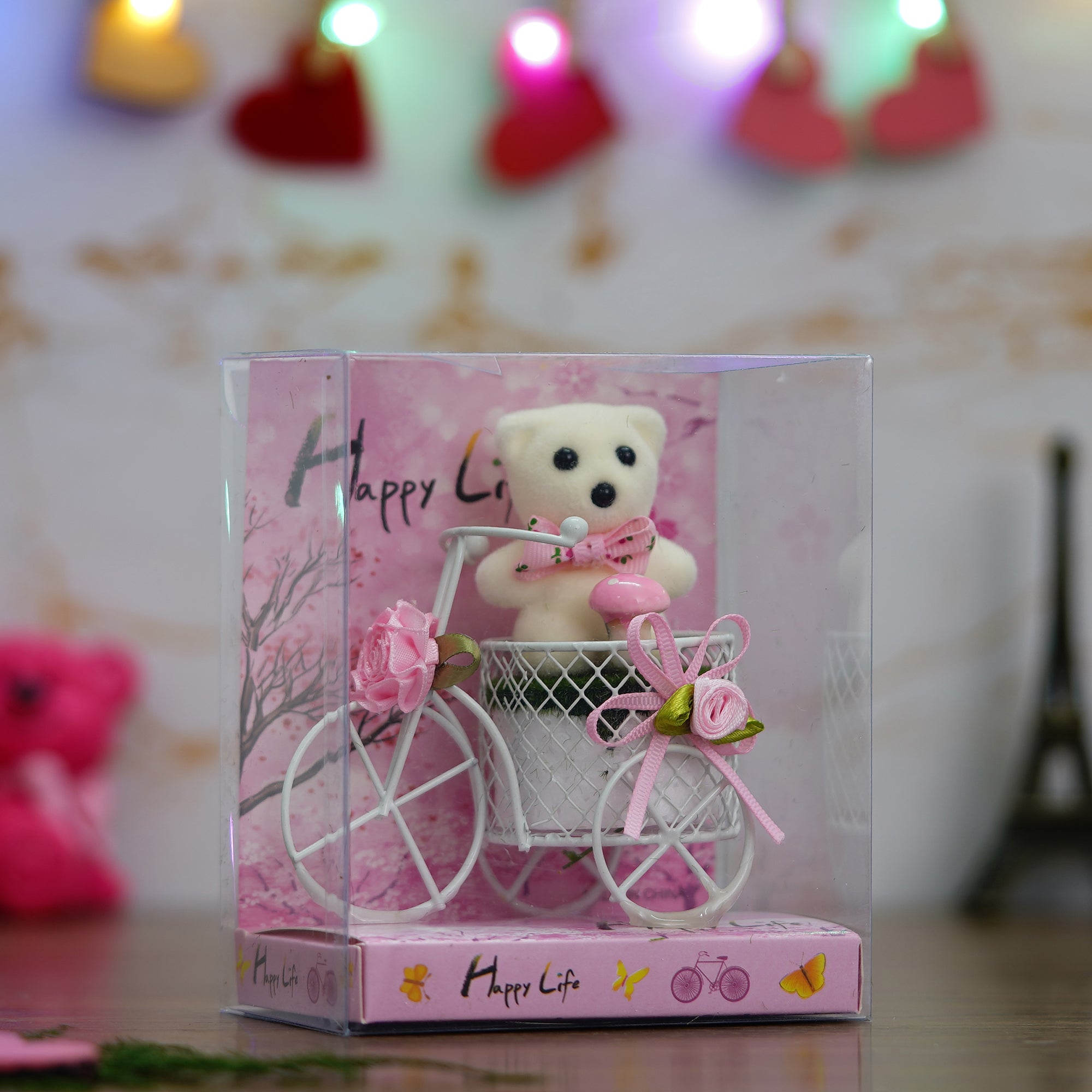 Rose Teddy Bear, Valentines Day Gifts For Her, Purple Teddy Bear Rose  Flower For Anniversary, Birthday Gift With Clear Gift Box Fz5-2 | Fruugo NO