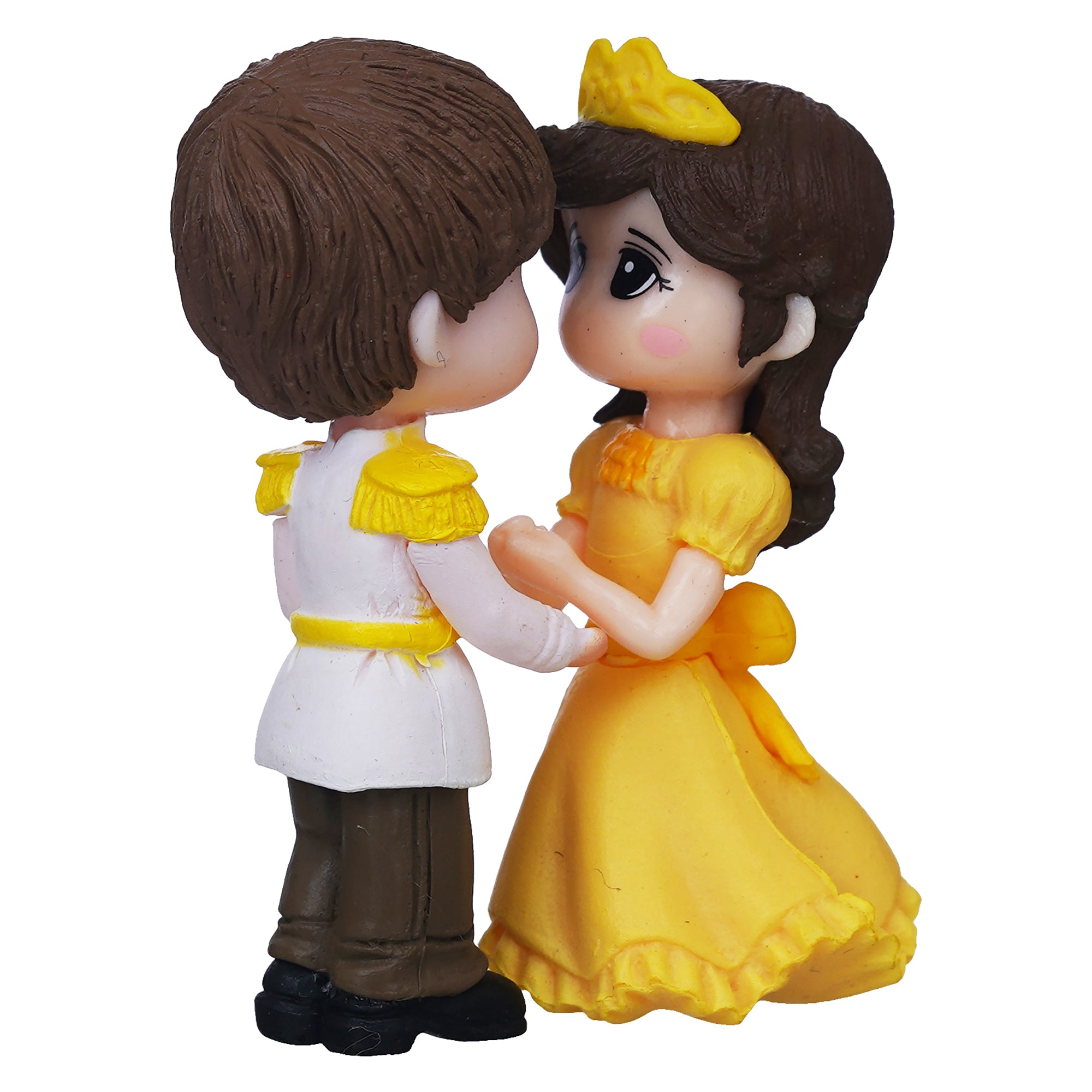 eCraftIndia Prince and Princess Couple Statue Valentine's Day Showpiece 2