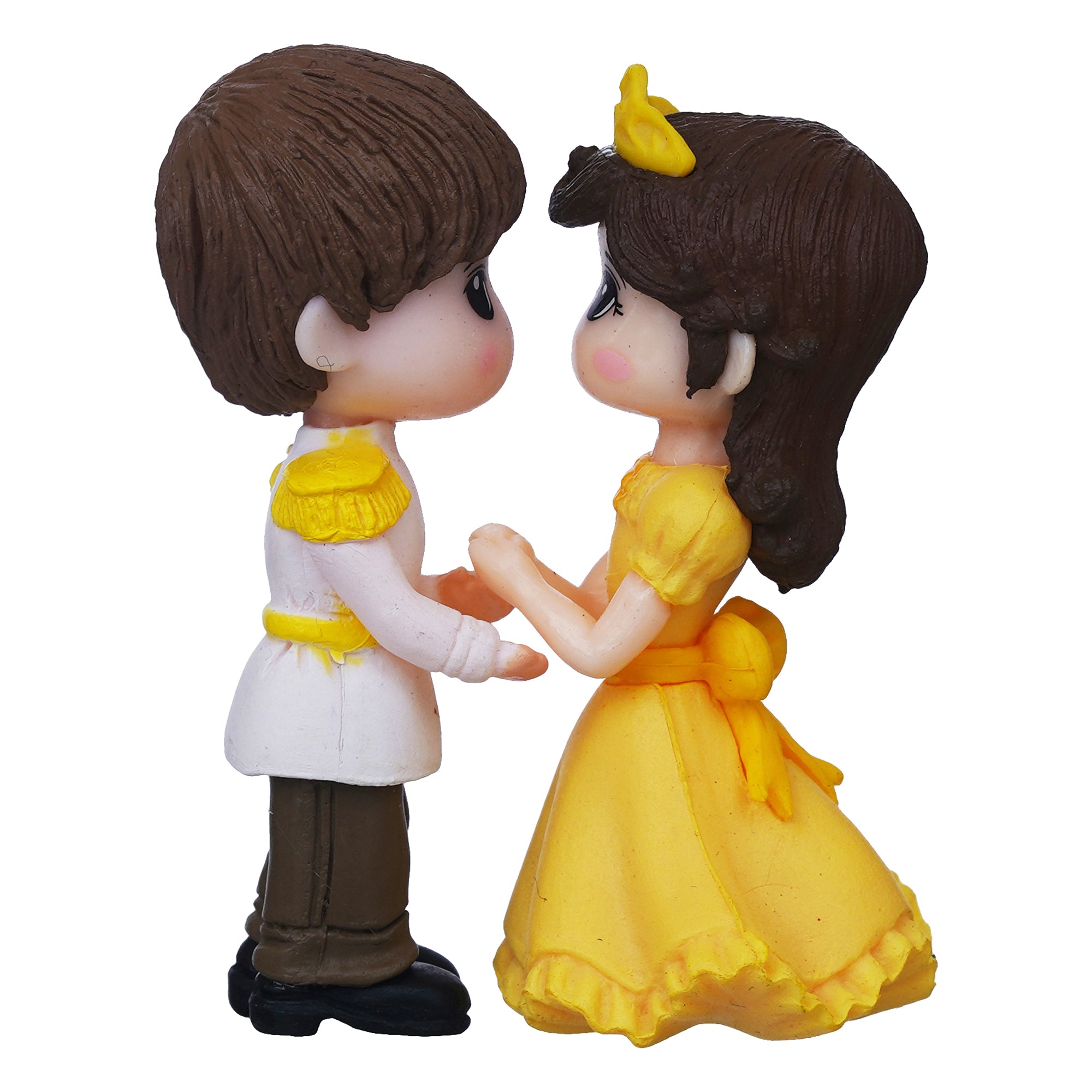 eCraftIndia Prince and Princess Couple Statue Valentine's Day Showpiece 6