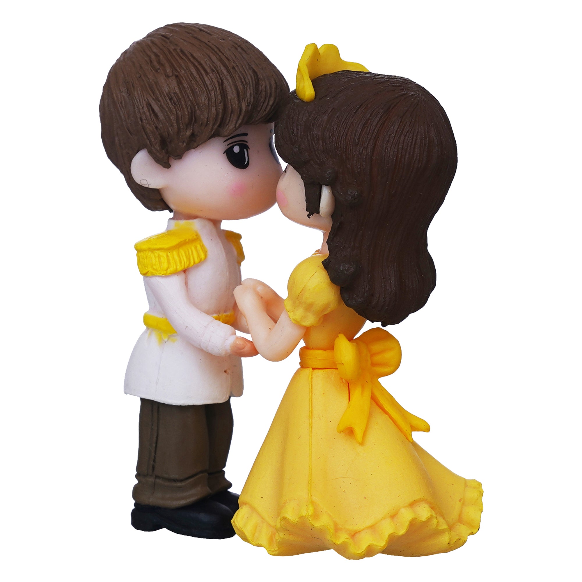 eCraftIndia Prince and Princess Couple Statue Valentine's Day Showpiece 7