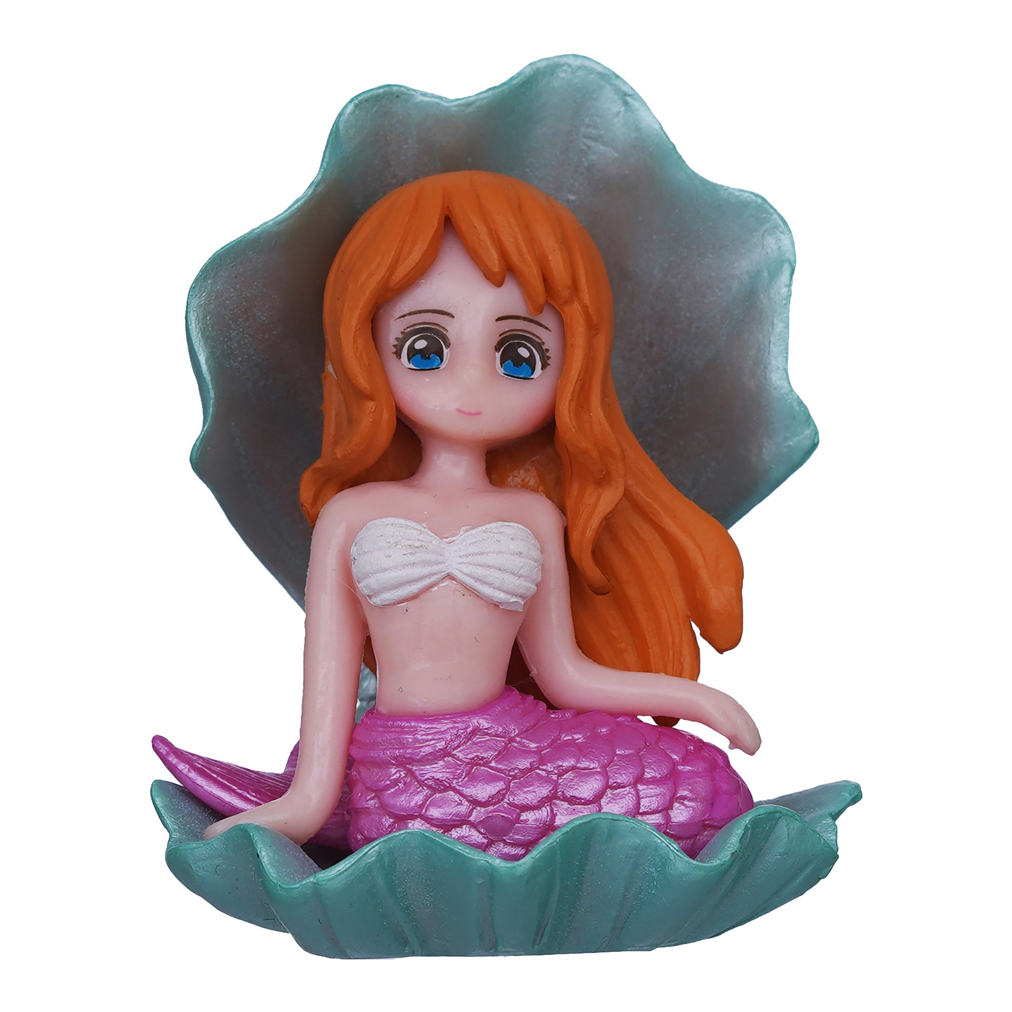 eCraftIndia Little Mermaid Doll Statue in The Seashell Decorative Showpiece 2