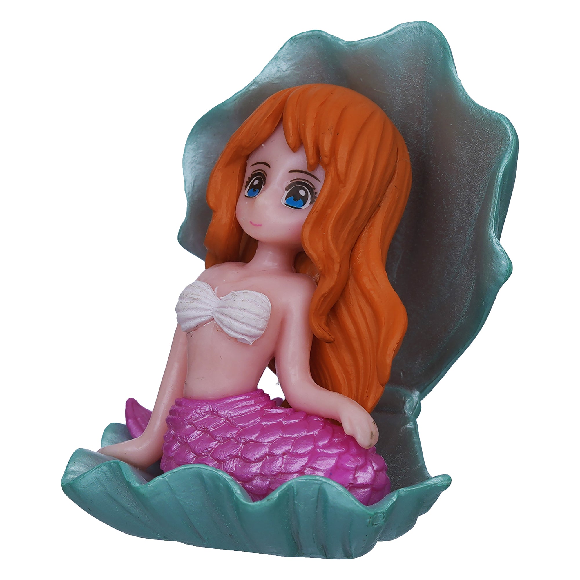 eCraftIndia Little Mermaid Doll Statue in The Seashell Decorative Showpiece 7